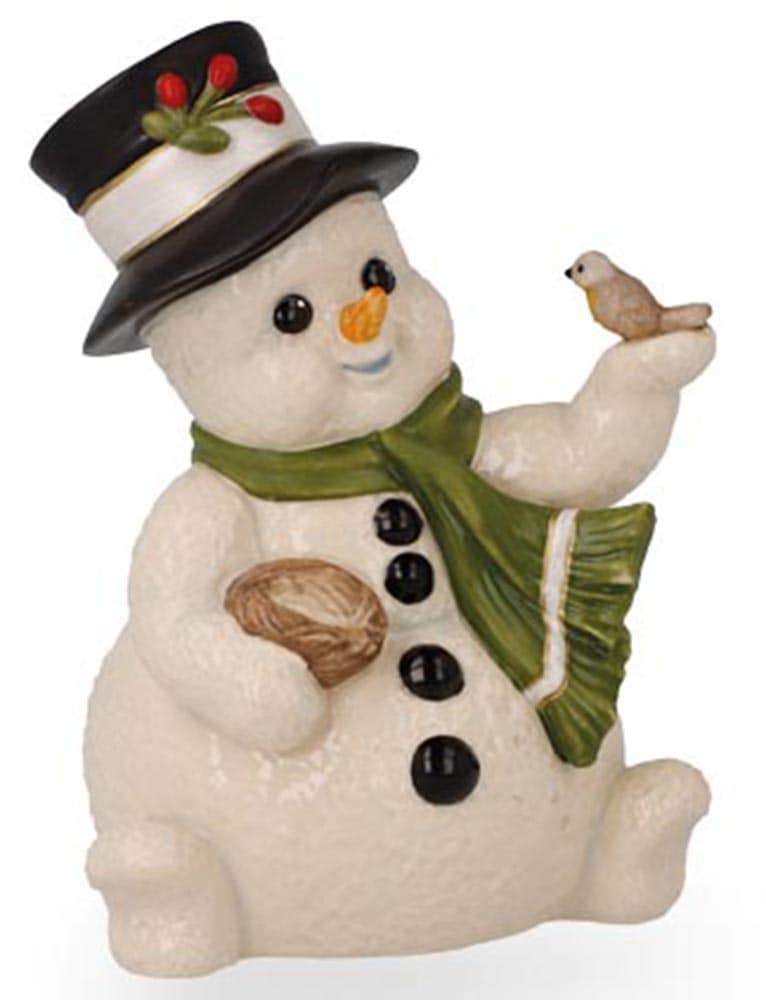 Goebel Dekofigur "Schneemann - Ein kuscheliges Plätzchen" 8 x 7 x 11 cm günstig online kaufen