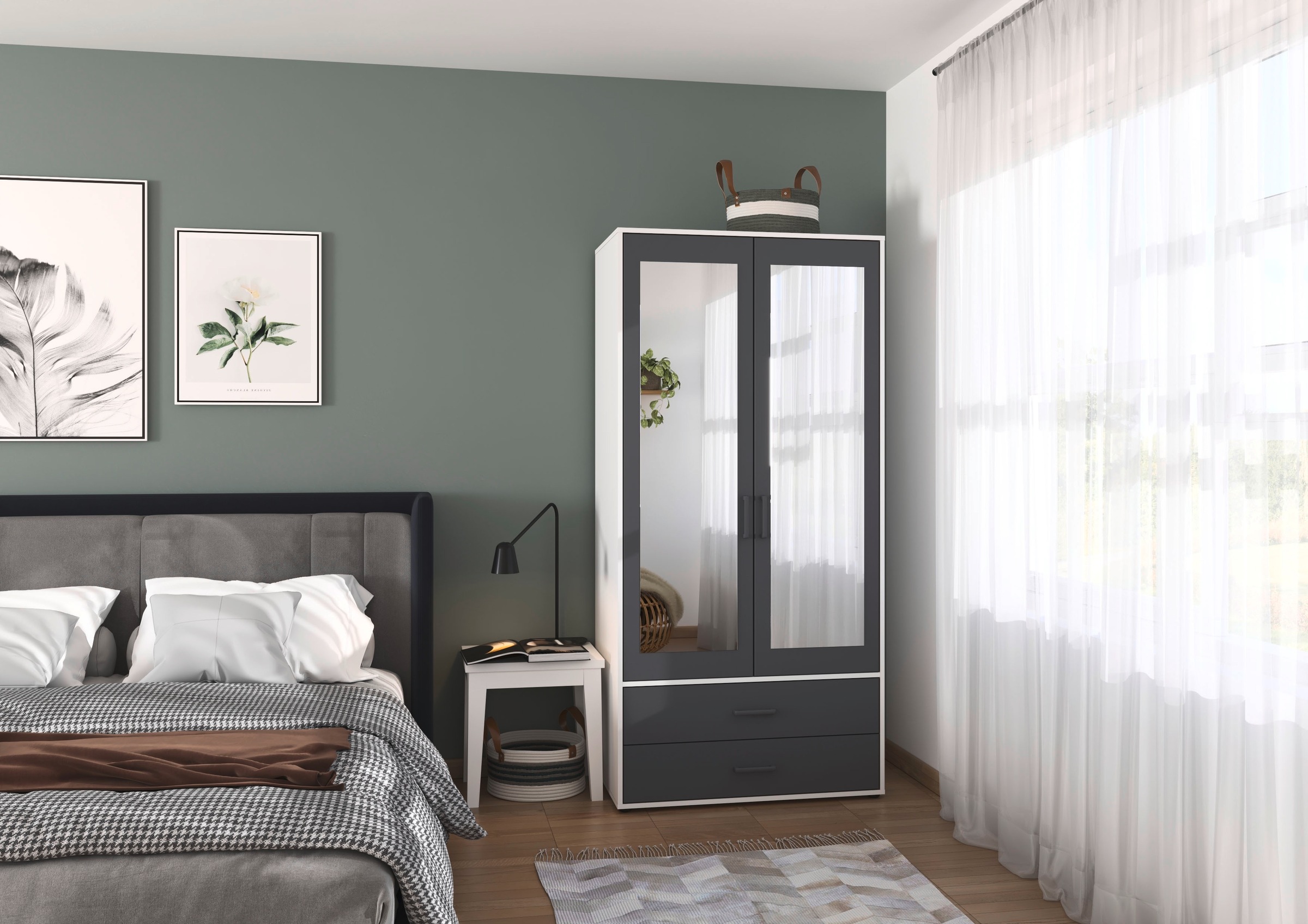 rauch Drehtürenschrank "Kleiderschrank Schrank Garderobe Wäscheschrank VOYA günstig online kaufen