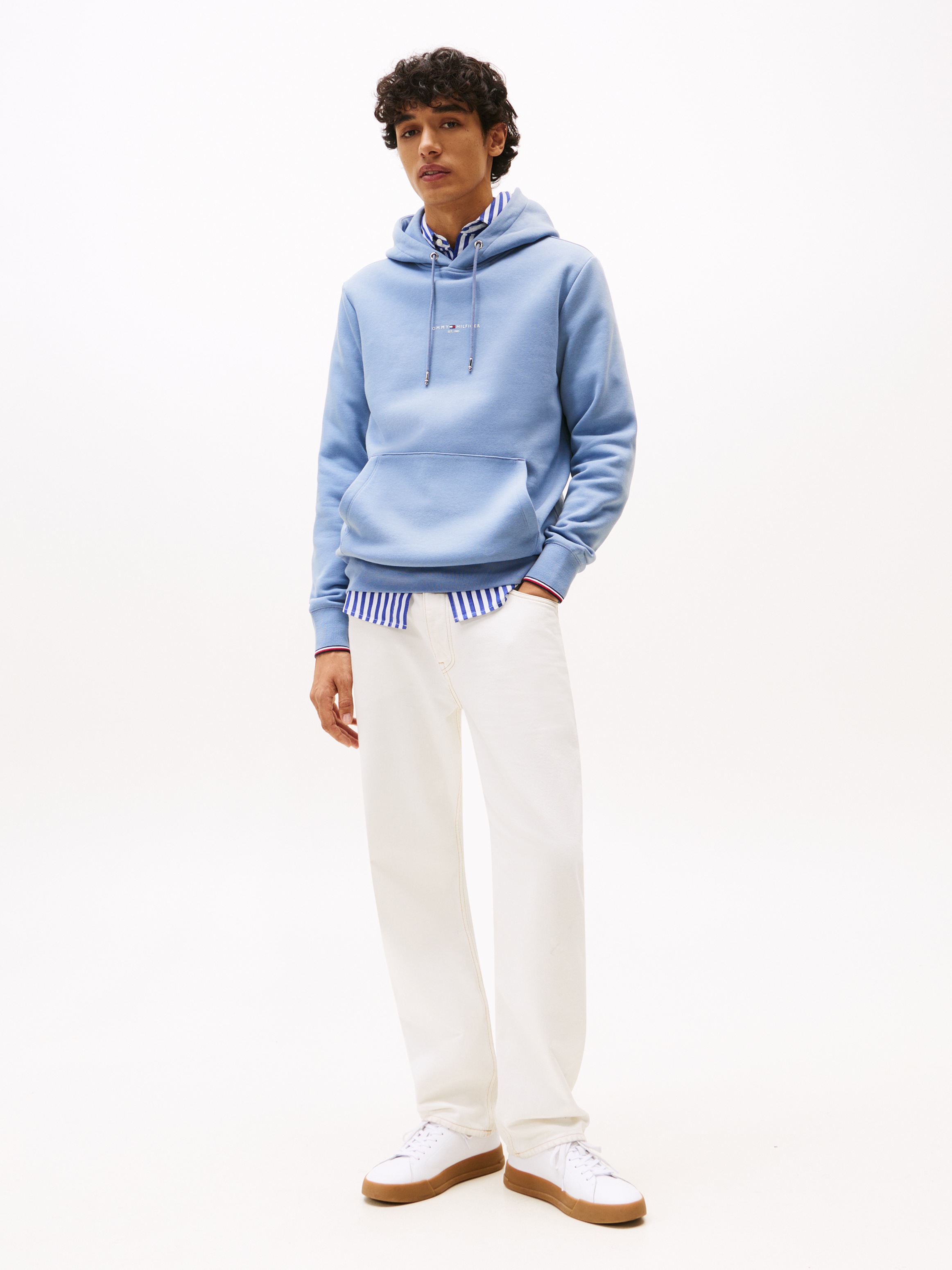Tommy Hilfiger Hoodie "TOMMY LOGO TIPPED HOODY", Tommy-Tape innen am Aussch günstig online kaufen