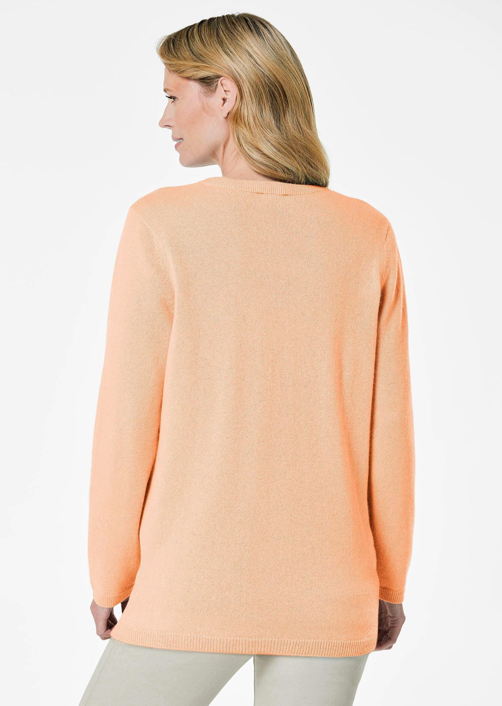GOLDNER Strickjacke »Kaschmirstrickjacke mit Rundhalsausschnitt Kaschmirstrickjacke mit Rundhalsausschnitt«