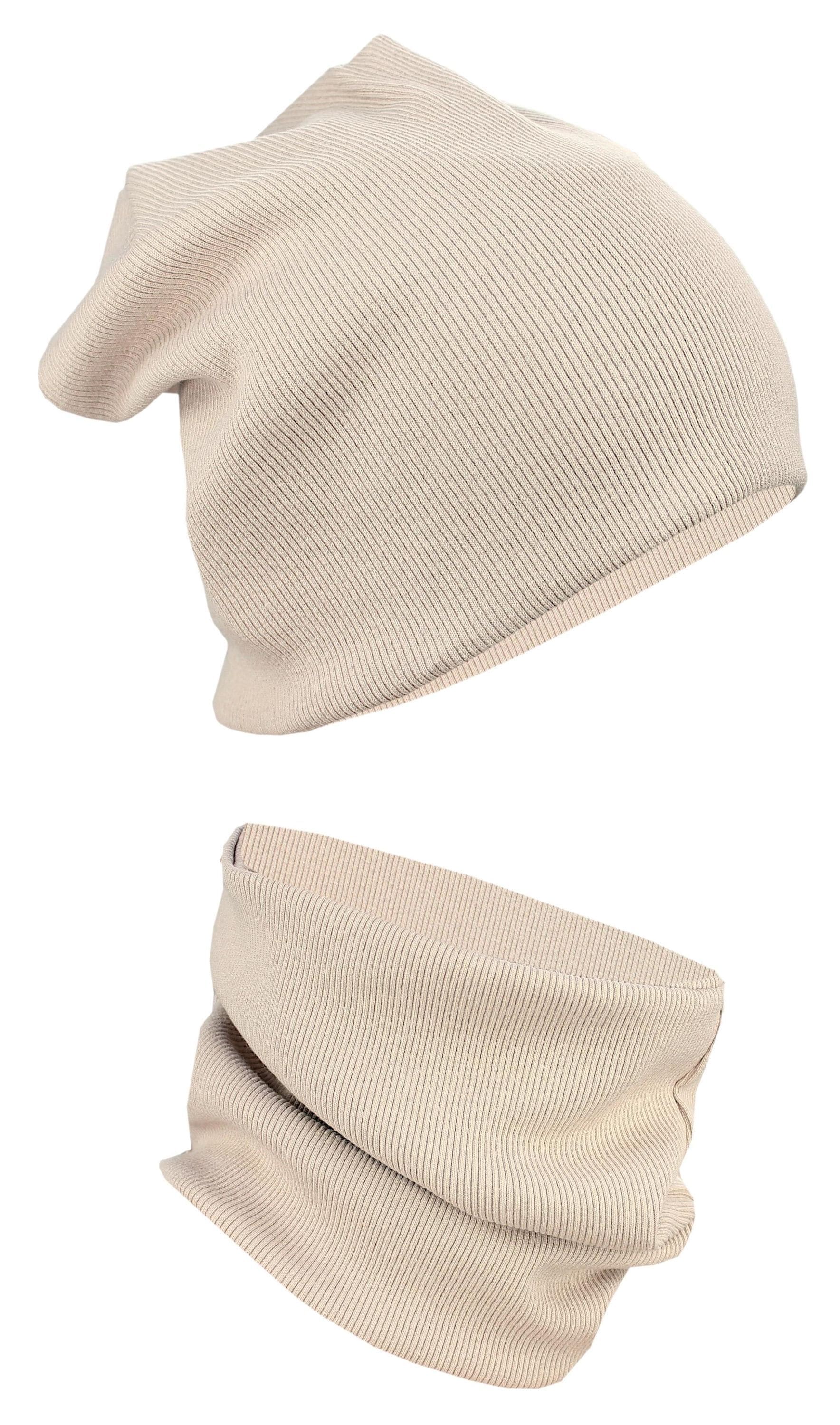 ALKATO Beanie "Mütze Alkato Unisex Beanie Mütze und Schal Set Uni"
