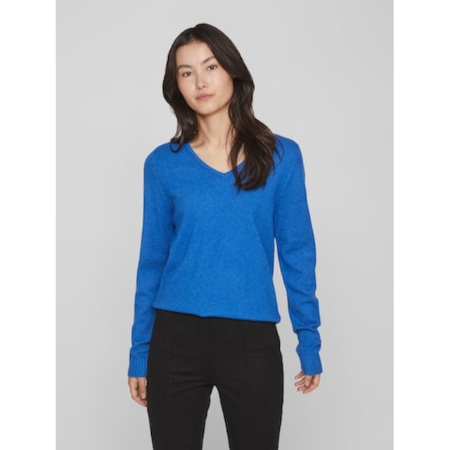 Vila V-Ausschnitt-Pullover »VIRIL V-NECK L/S KNIT TOP - NOOS« online kaufen  | BAUR