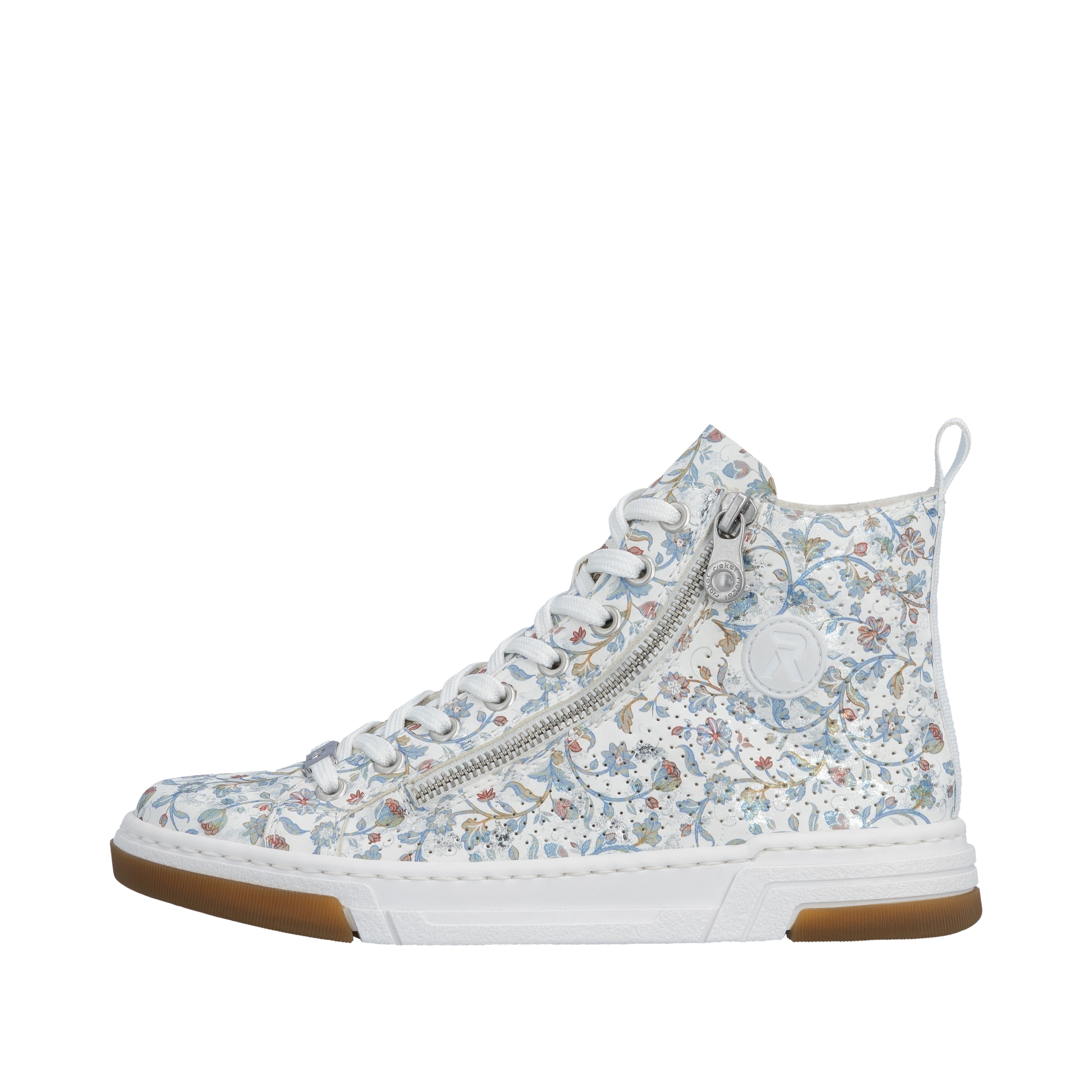 Rieker Sneaker  High Top-Sneaker, Freizeitschuh, Schnürschuh mit Plateausohle