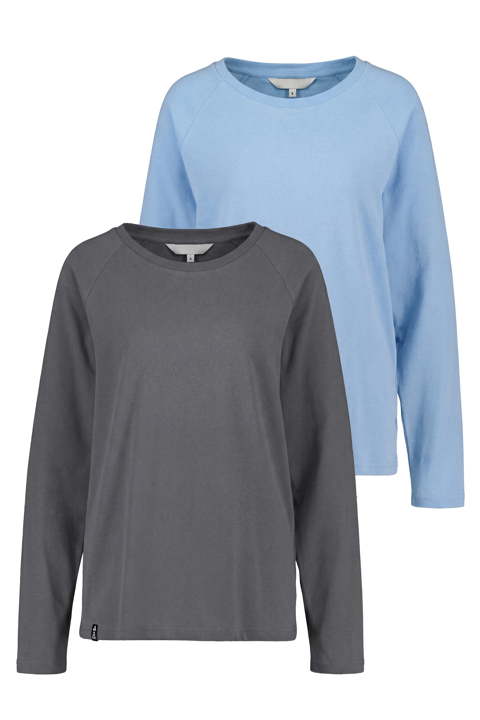 Alife & Kickin Langarmshirt "Damen GaiaAK A Langarmshirt, Shirt" leichtes Jersey-Oberteil aus Bio-Baumwolle mit Raglan-Schnitt