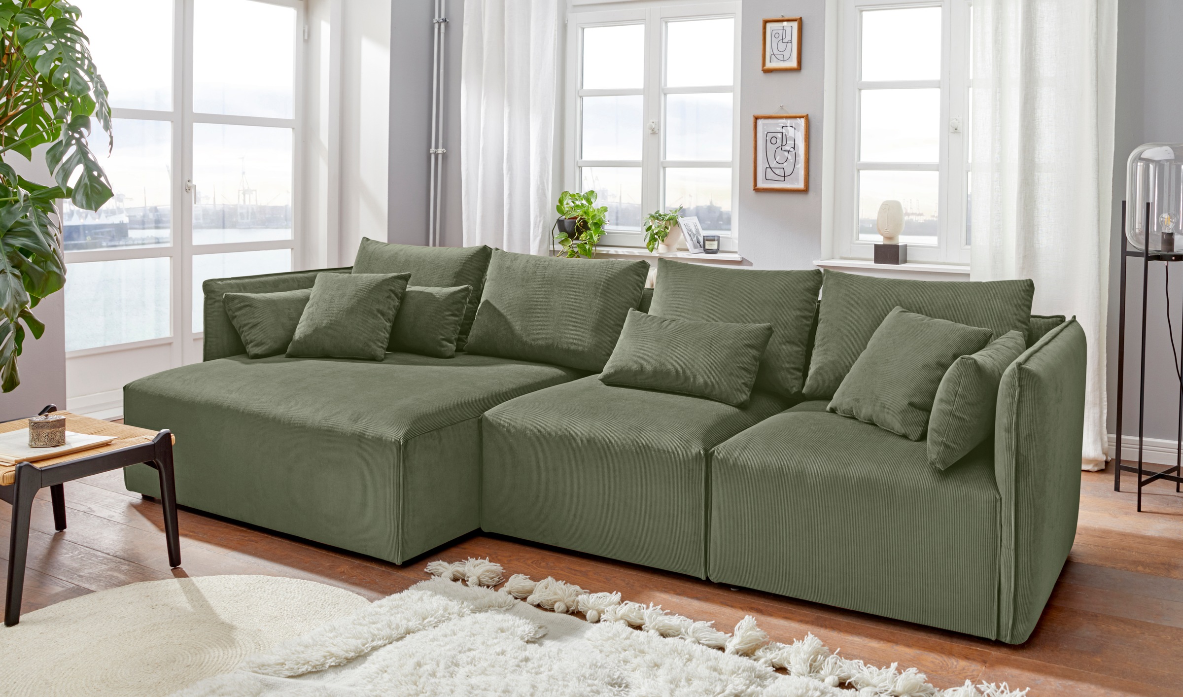 andas Ottomane »Nöre«, kurzes Lounge-Modul - zum Zusammenstellen, Breite 138 cm, Tiefe 128 cm