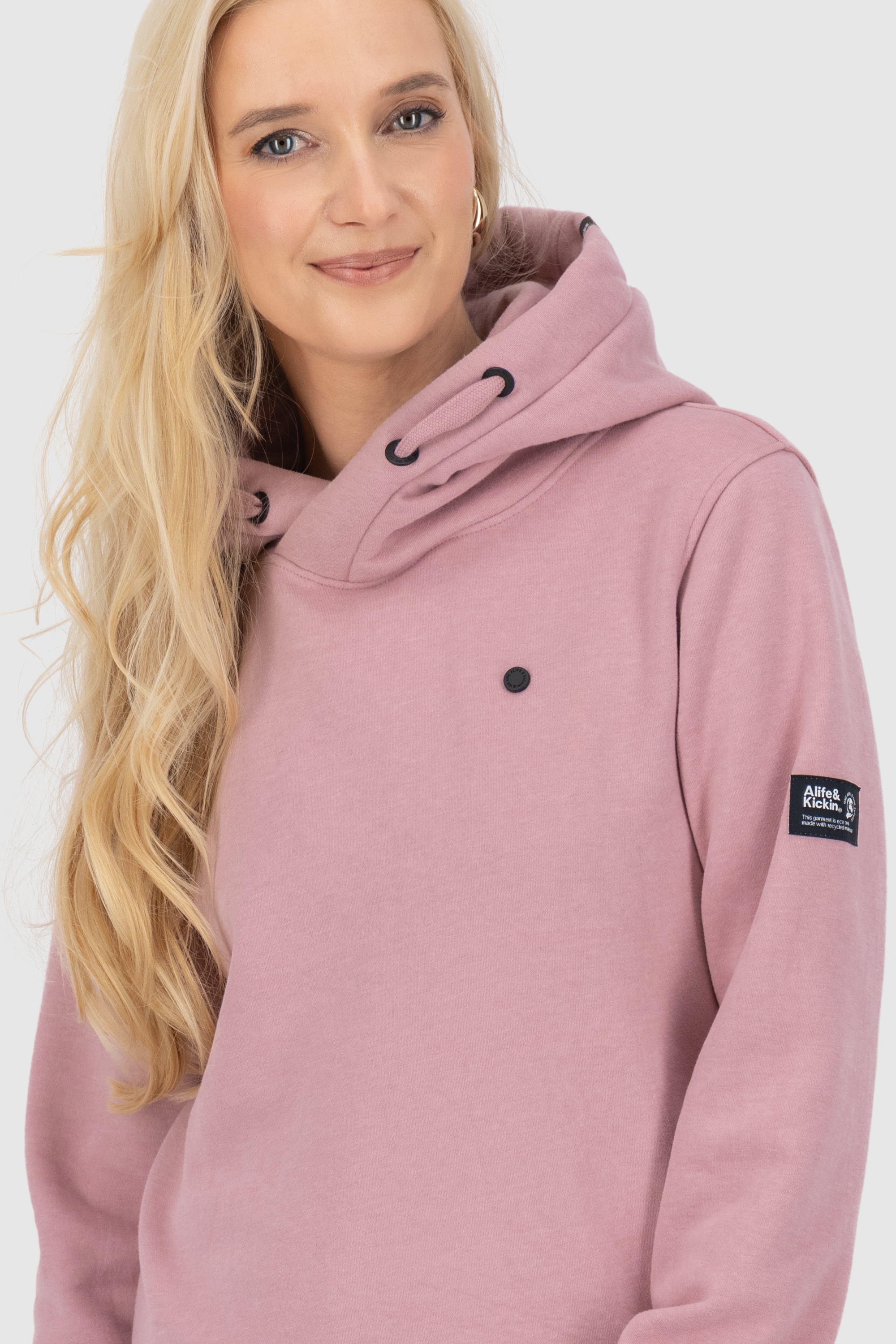 Alife & Kickin Kapuzensweatshirt »Damen SarinaAK A«, Hoodie Kapuzenpullover, Sweatshirt mit Kapuze und Kängurutasche
