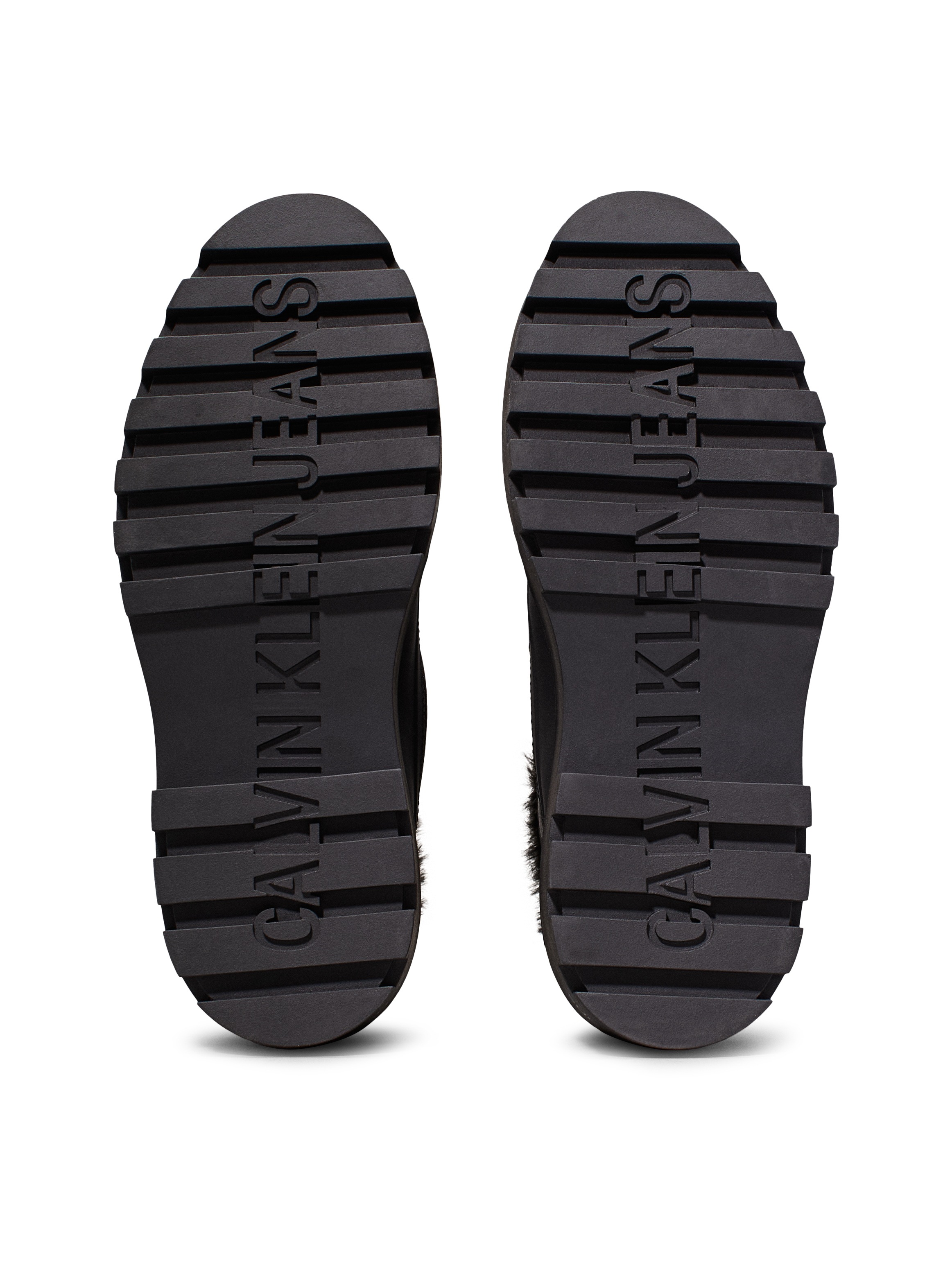 Calvin Klein Jeans Winterboots »FLATFORM LACE UP BOOT PADDED«, Schnürboots, Stiefelette, Plateau-Profilsohle, mit Warmfutter