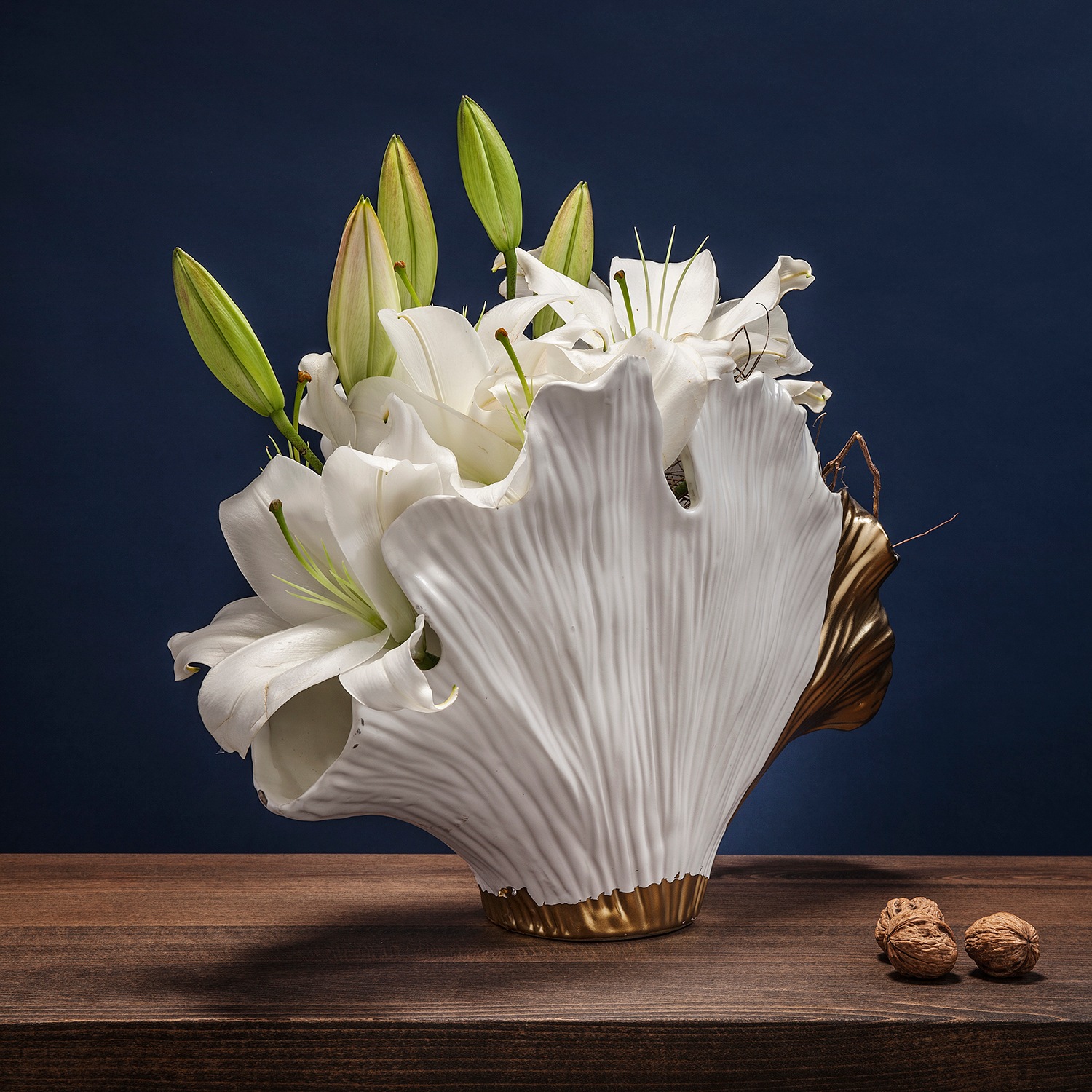Kare Design Tischvase »Vase Ginkgo Elegance«