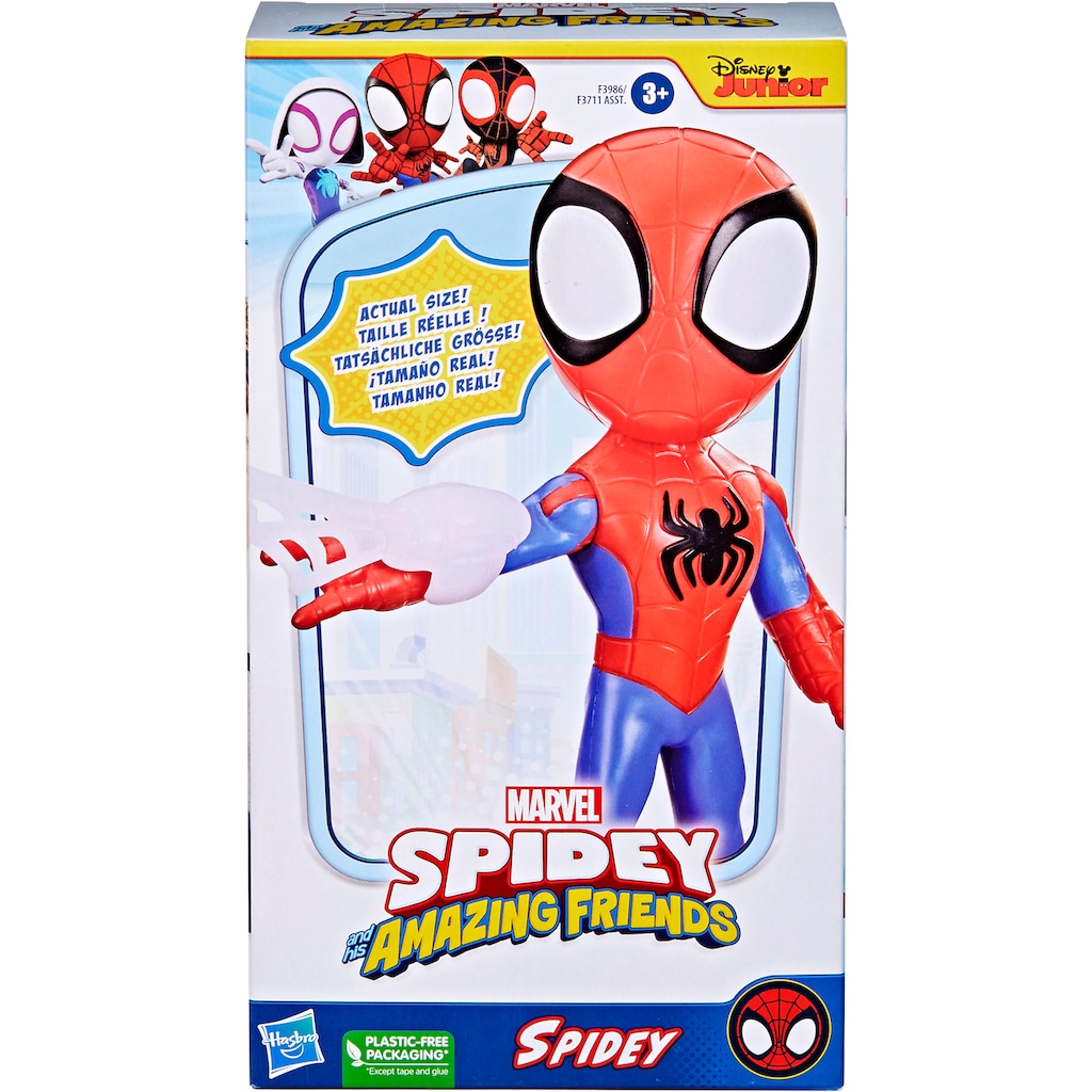 Hasbro Actionfigur »Marvel Spidey and His Amazing Friends, supergroße Spidey Action-Figur«