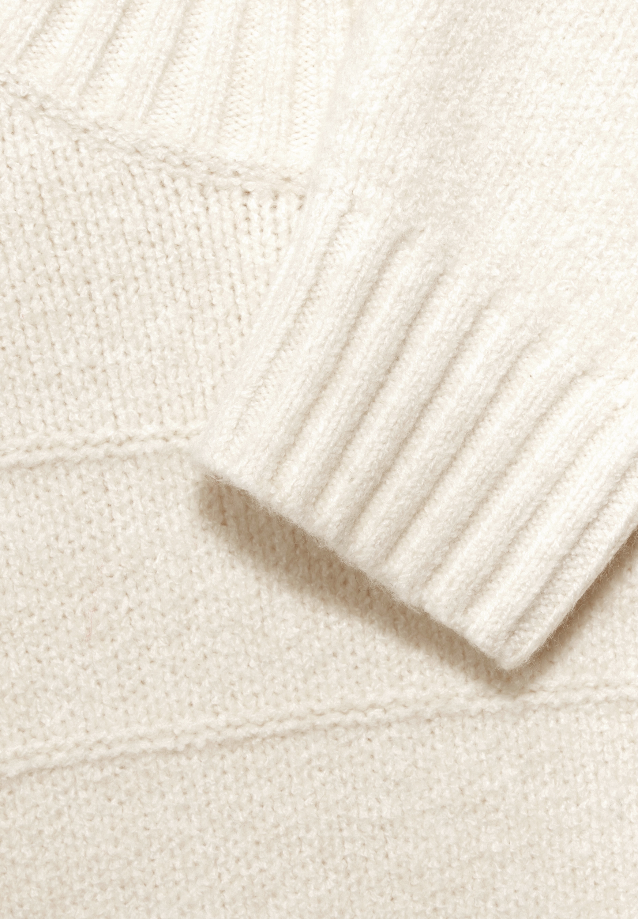 STREET ONE STUDIO Strickpullover, Rundhalsausschnitt