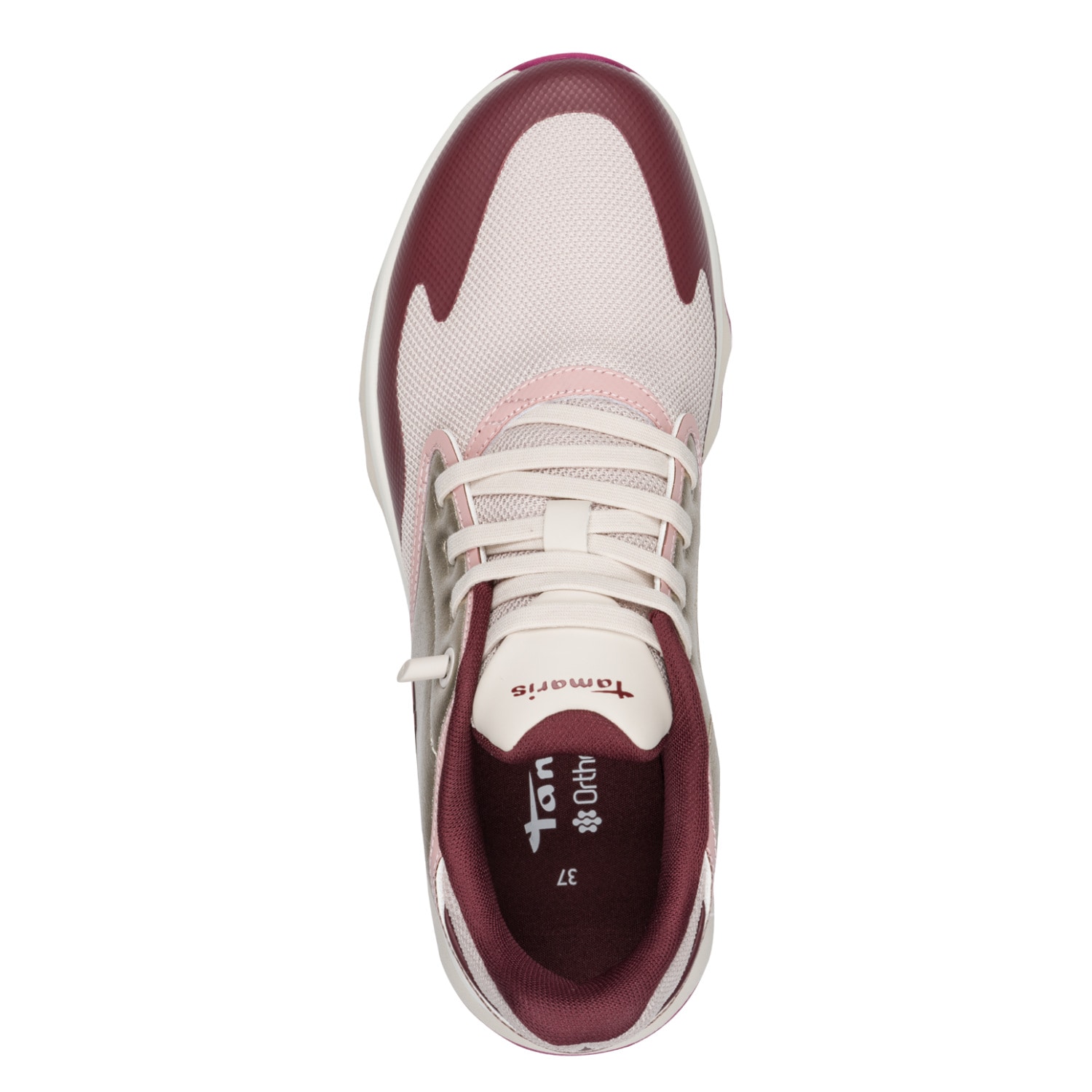 Tamaris Slip-On Sneaker  Freizeitschuh, Halbschuh, Slipper mit Kontrastbesatz