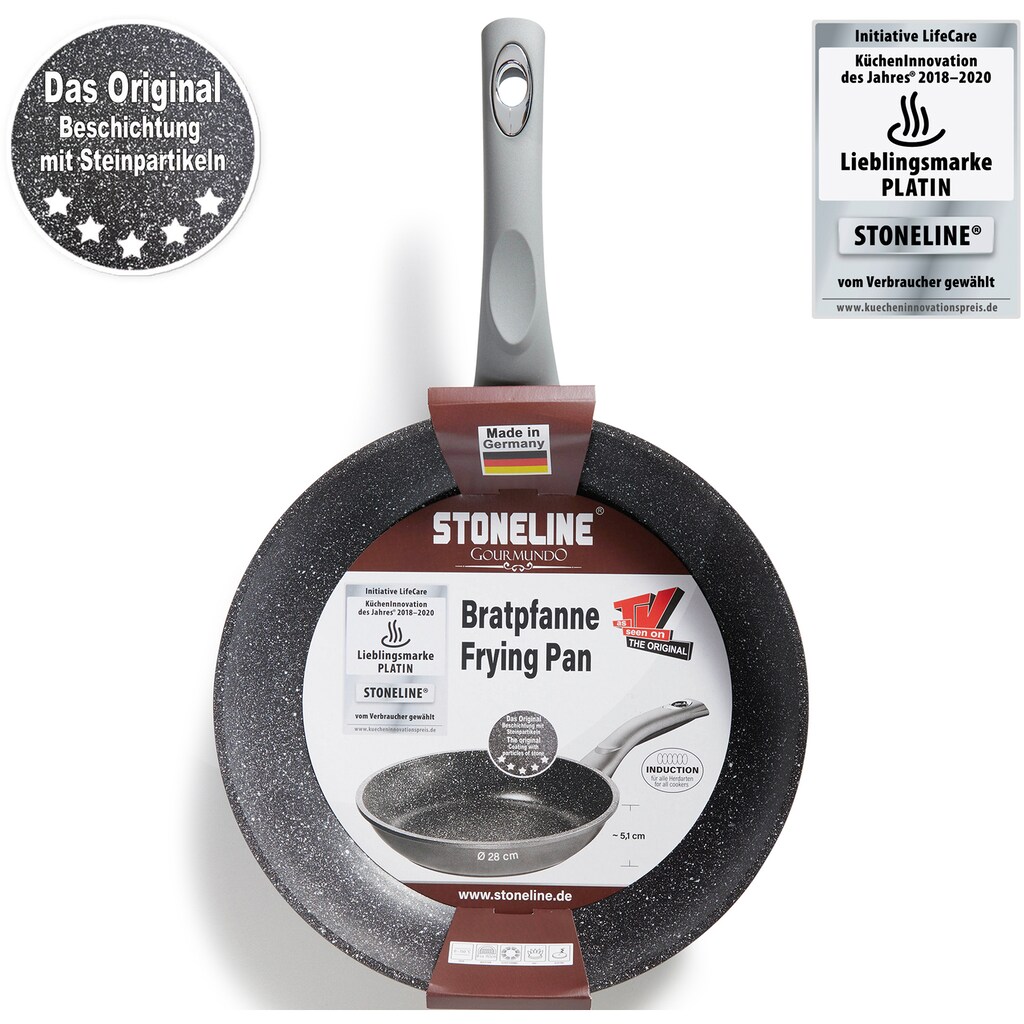 STONELINE Bratpfanne »Gourmundo«, Aluminium, (1 tlg.)