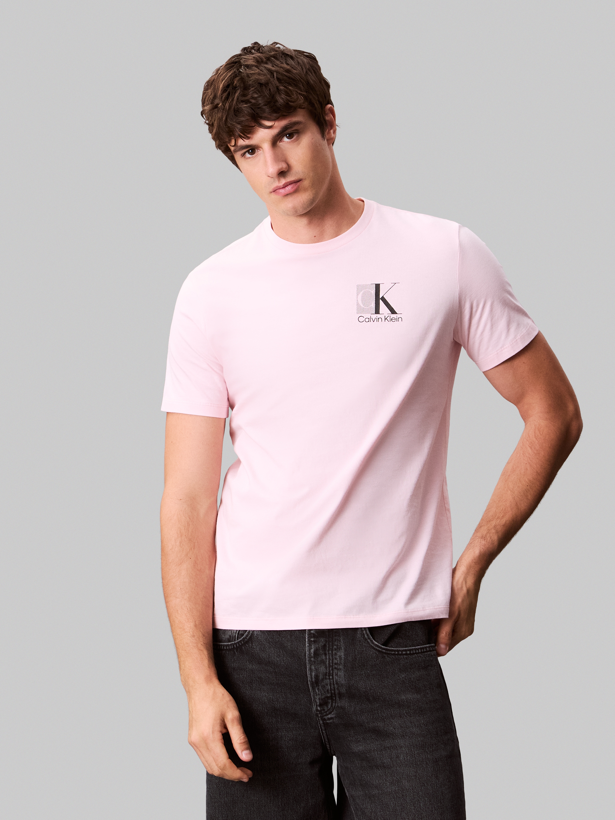 Calvin Klein T-Shirt »SS 30s E SPRTSWR 1 G«, Mit Rundhalsausschnitt