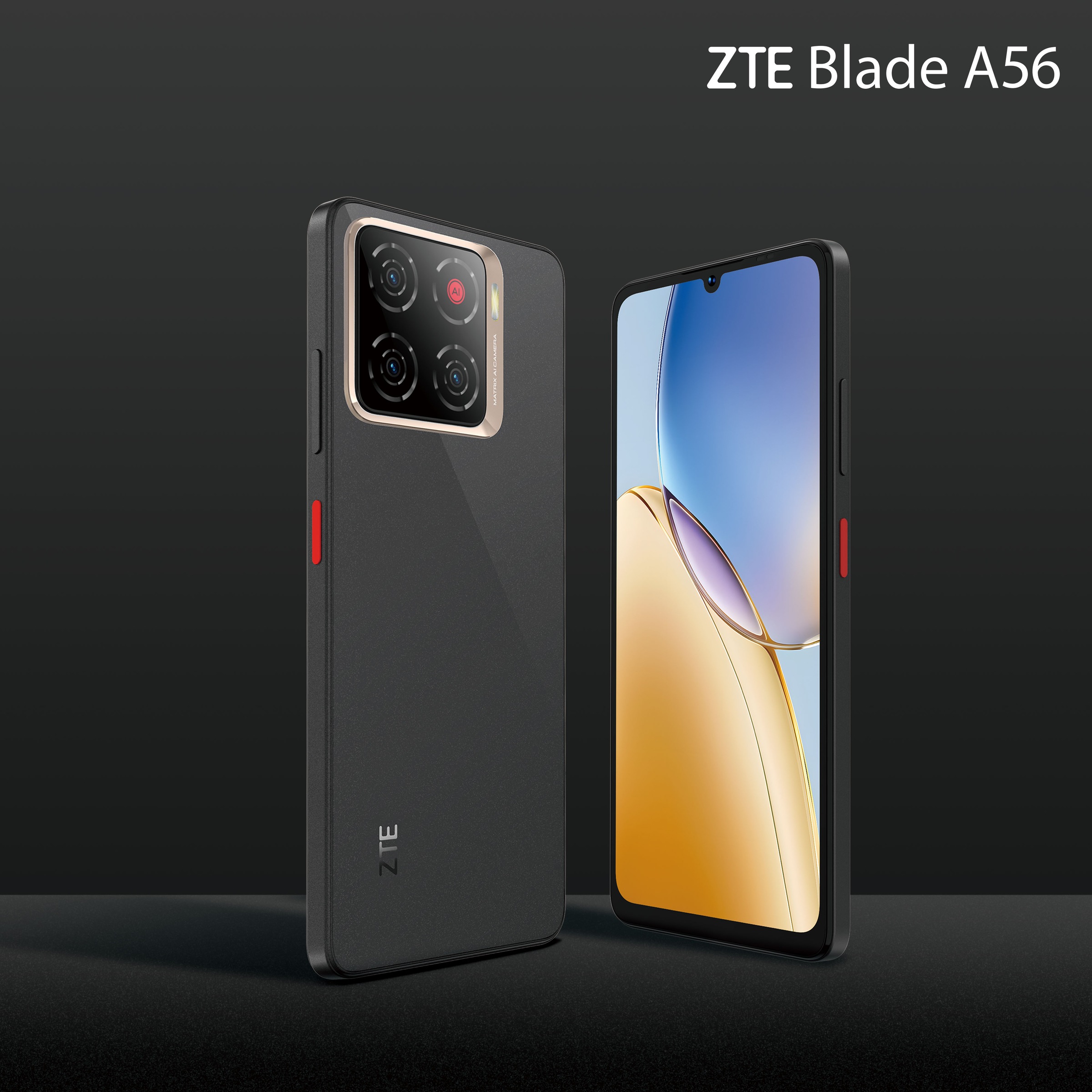 ZTE Smartphone »Blade A56«, Celestial Black