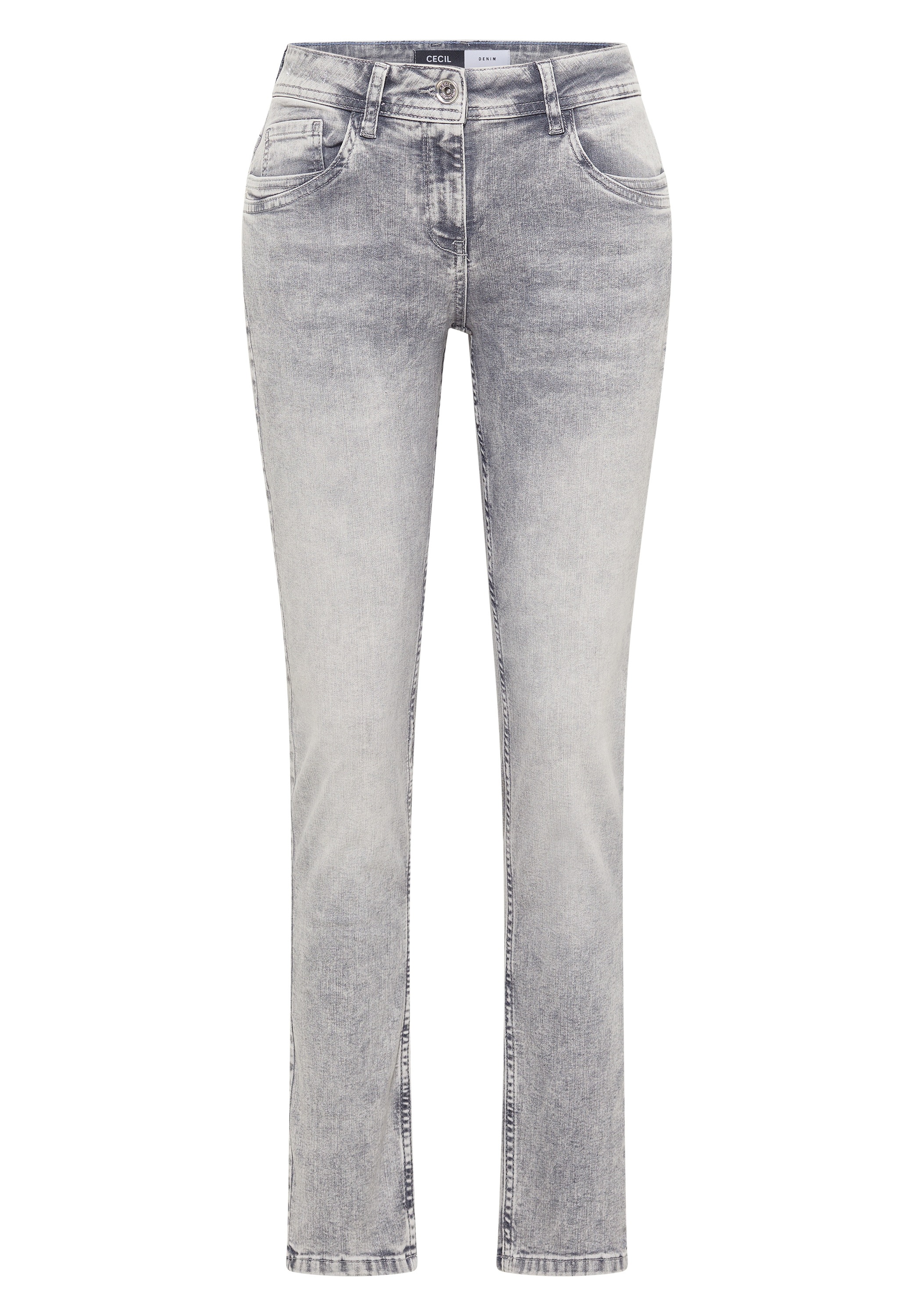Cecil Straight-Jeans im Denim-Style