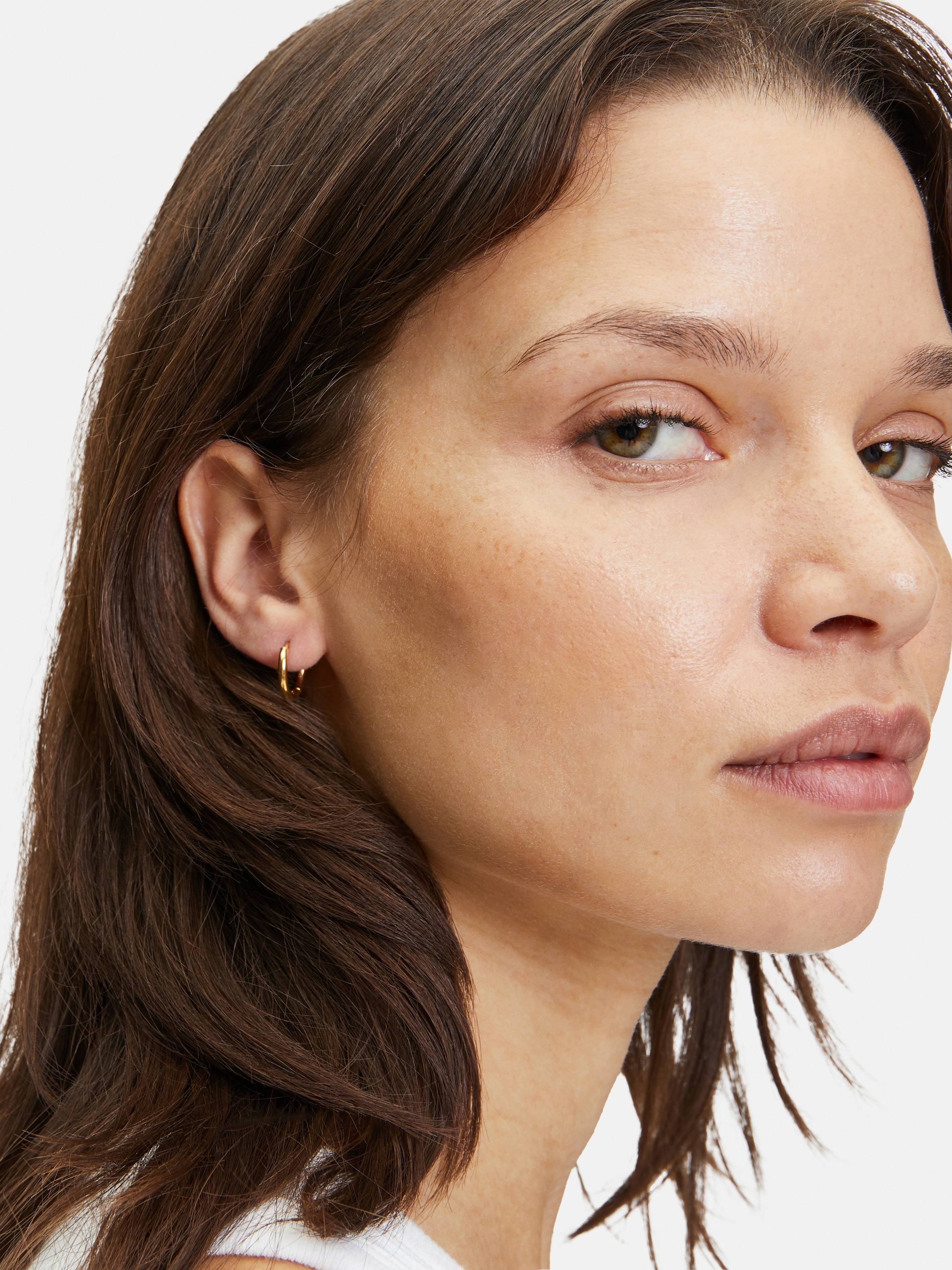 Liebeskind Berlin Paar Creolen »Schmuck Geschenk Edelstahl Ohrringe The Organic«, Einhänger abnehmbar