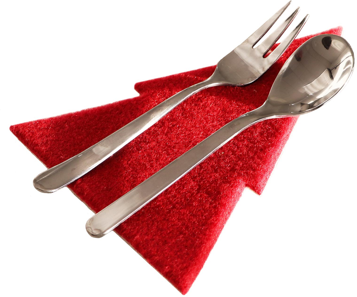 Primaflor-Ideen in Textil Platzset "Tannenbaum, Weihnachtsdeko rot" ideal a günstig online kaufen