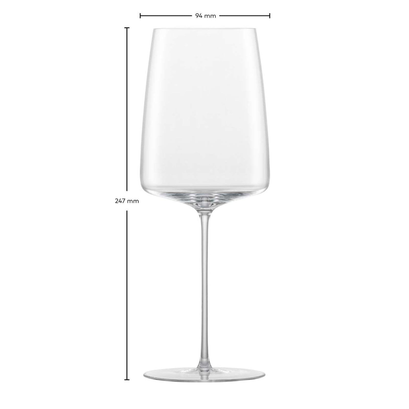Zwiesel Glas Weißweinglas »Weißweingläser Simplify 689 ml 2er Set transparent«