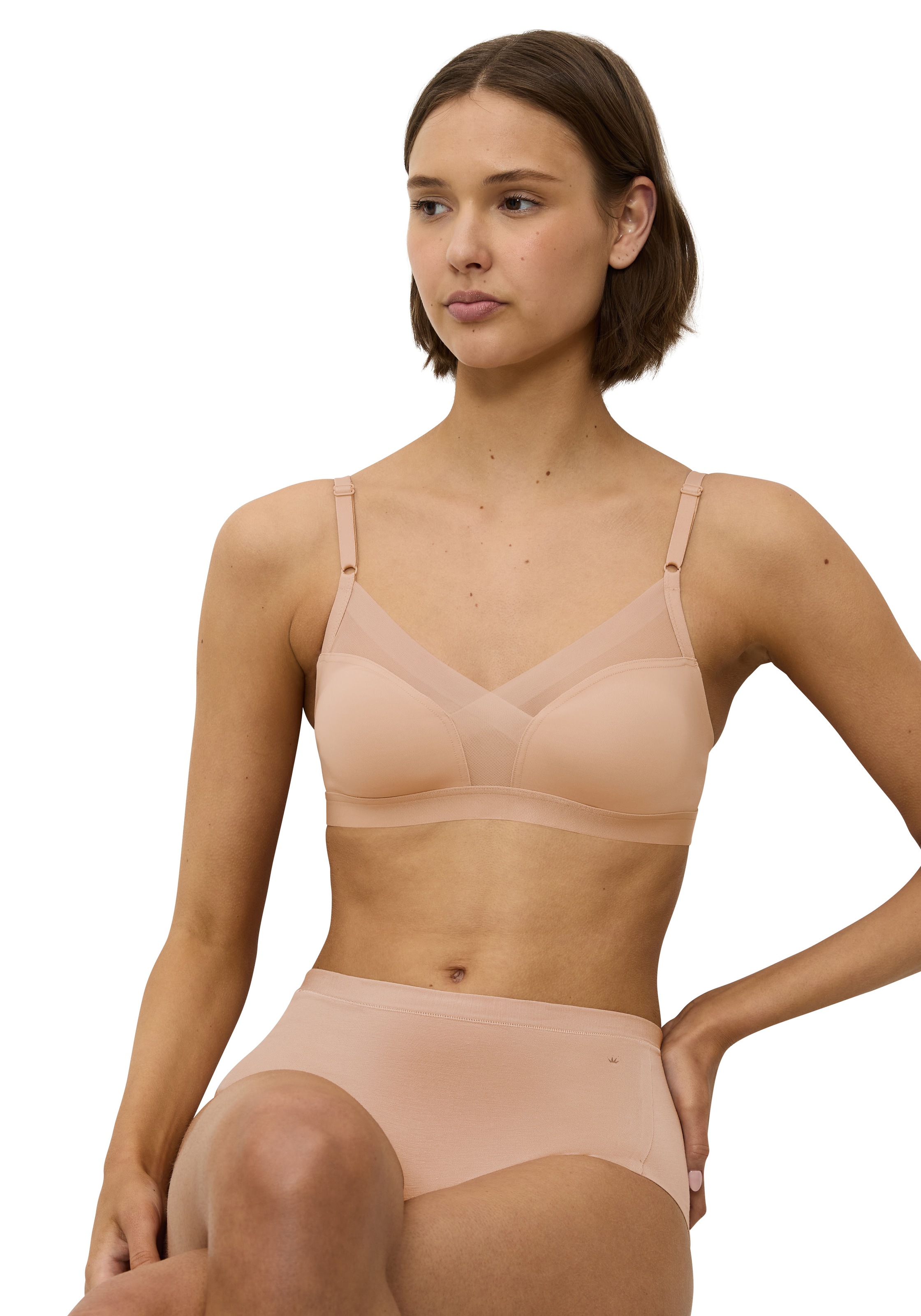 Triumph Bügelloser BH »Shape Smart«, glättend, ohne Polster, vorgeformte Cups, weich, leicht formend