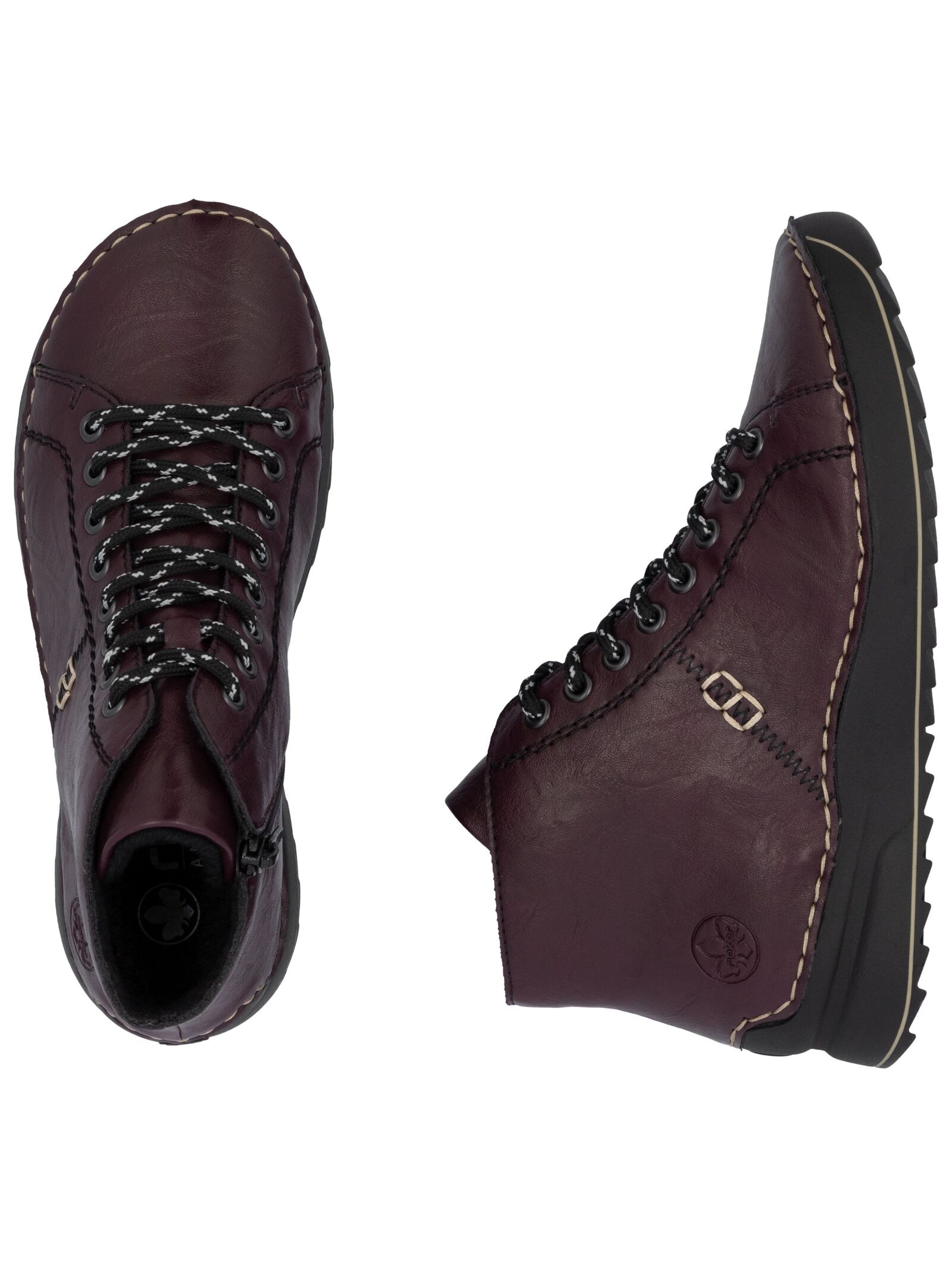 Rieker Schnürstiefelette »Rieker Stiefelette Lederimitat«