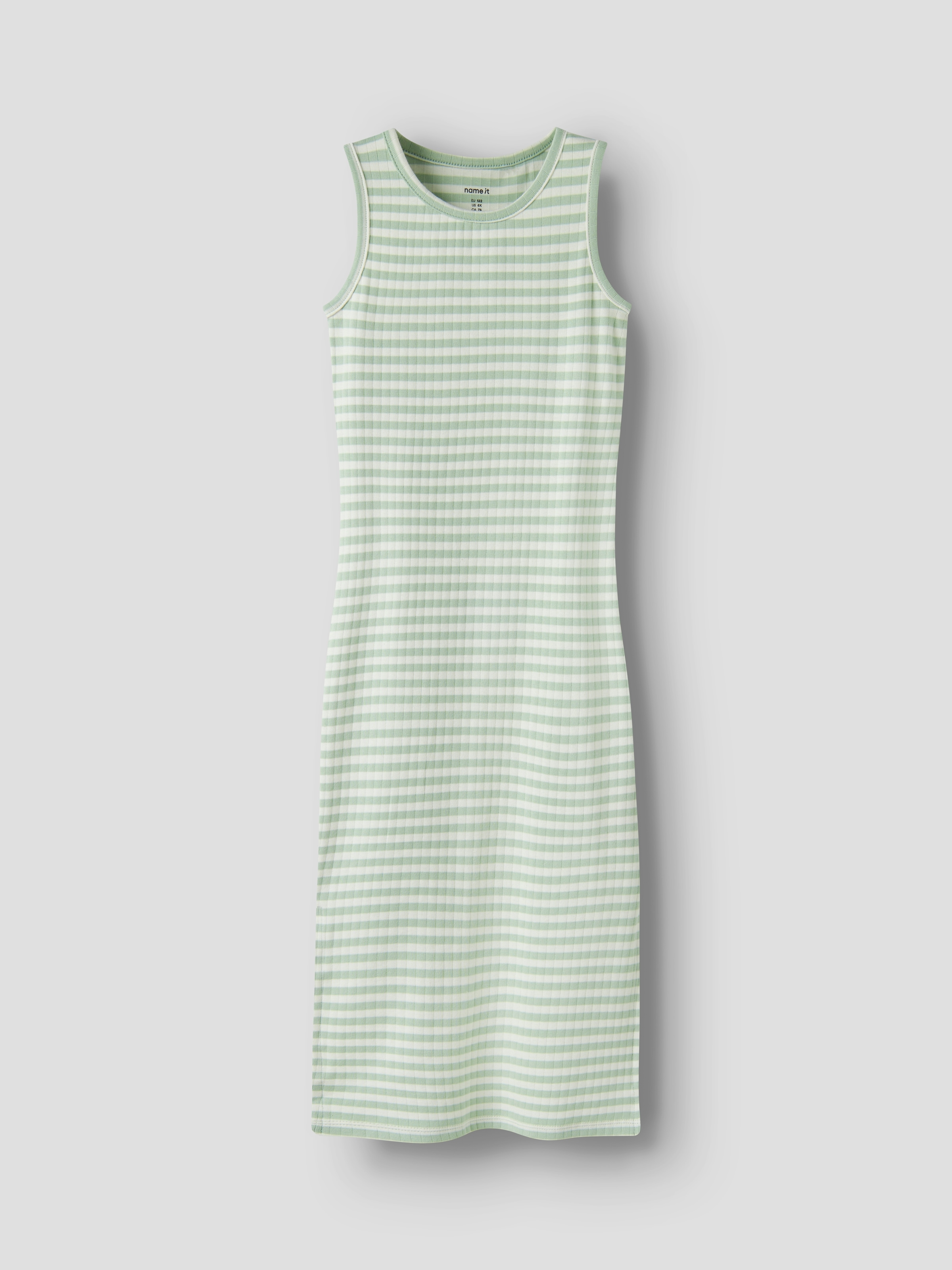 Name It Maxikleid »NKFSURAJA XSL SL MAXI DRESS NOOS« Baumwollmischung, mit Stretch, Jersey, Seitenschlitze