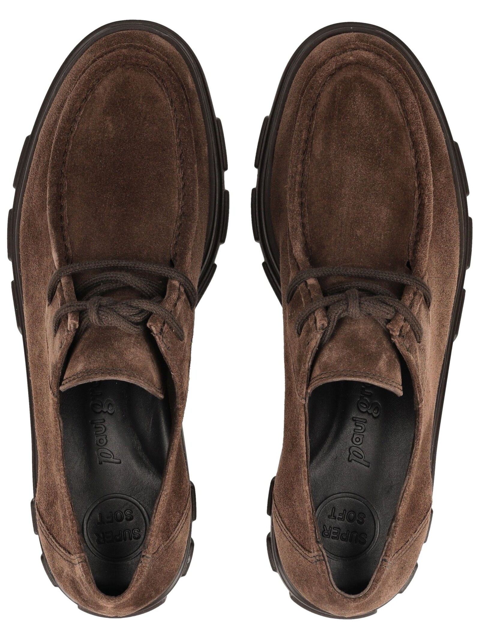 Paul Green Schnürschuh »Paul Green Halbschuhe Veloursleder«