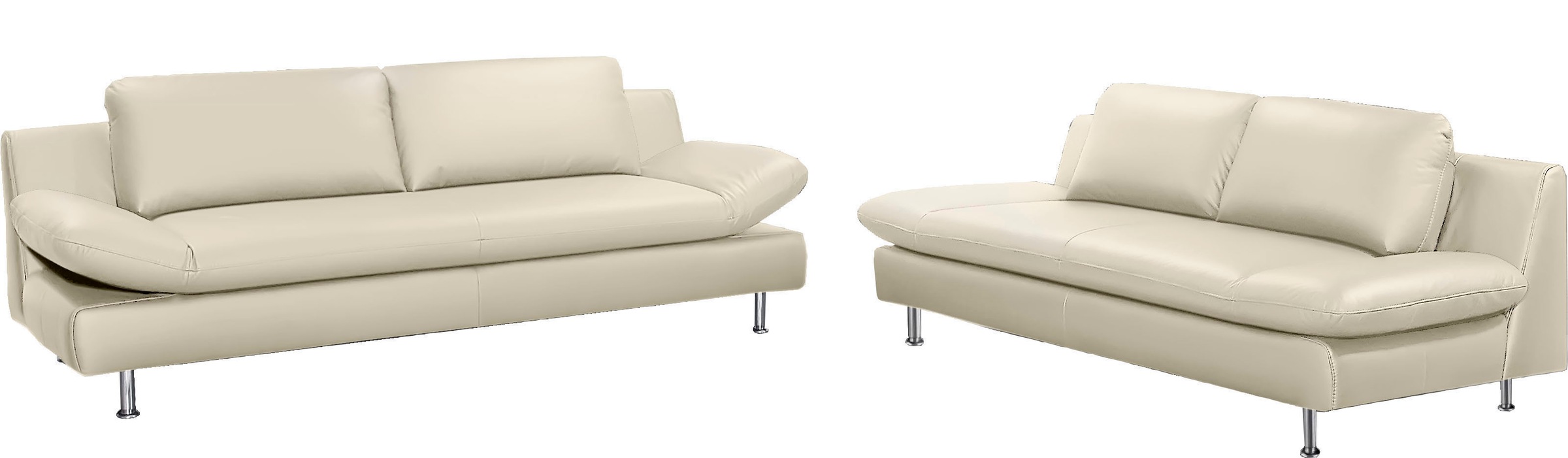 PLACES OF STYLE Polstergarnitur "Redding", (Set, 2 tlg.), bestehend aus 2- günstig online kaufen