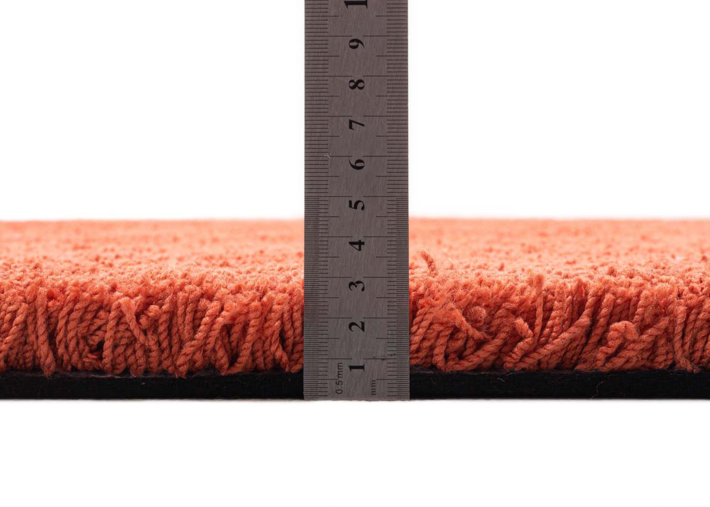 TOM TAILOR HOME Hochflor-Teppich »Shaggy Teppich Cozy«, rund, 25 mm Höhe, Uni Farben, auch in Pastell Farben, weich & kuschelig