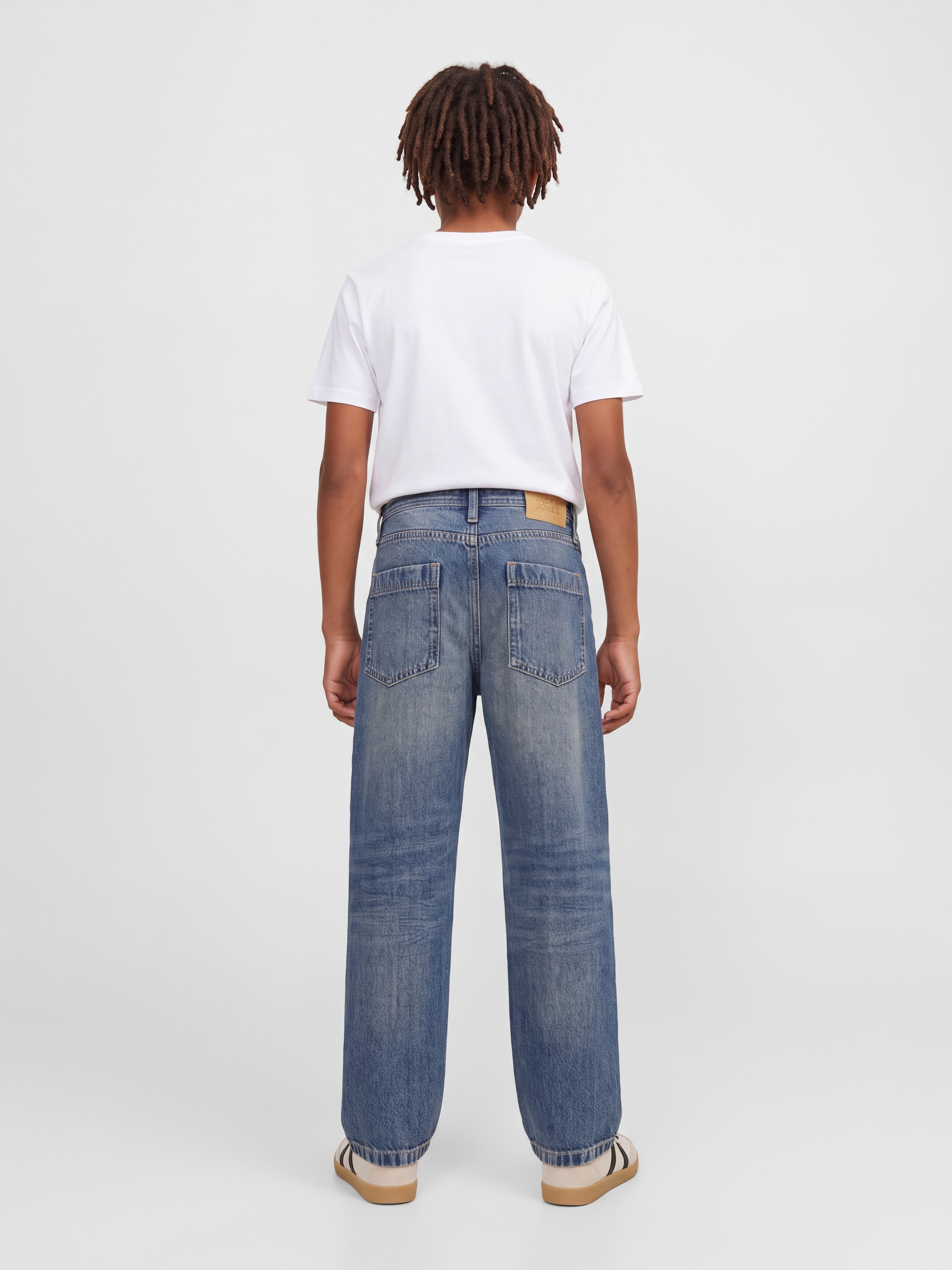 Jack & Jones Junior Rundhalsshirt »JJJADE TEE SS CREW NECK 3PK MP JNR« Packung, 3 Baumwolle, regular fit
