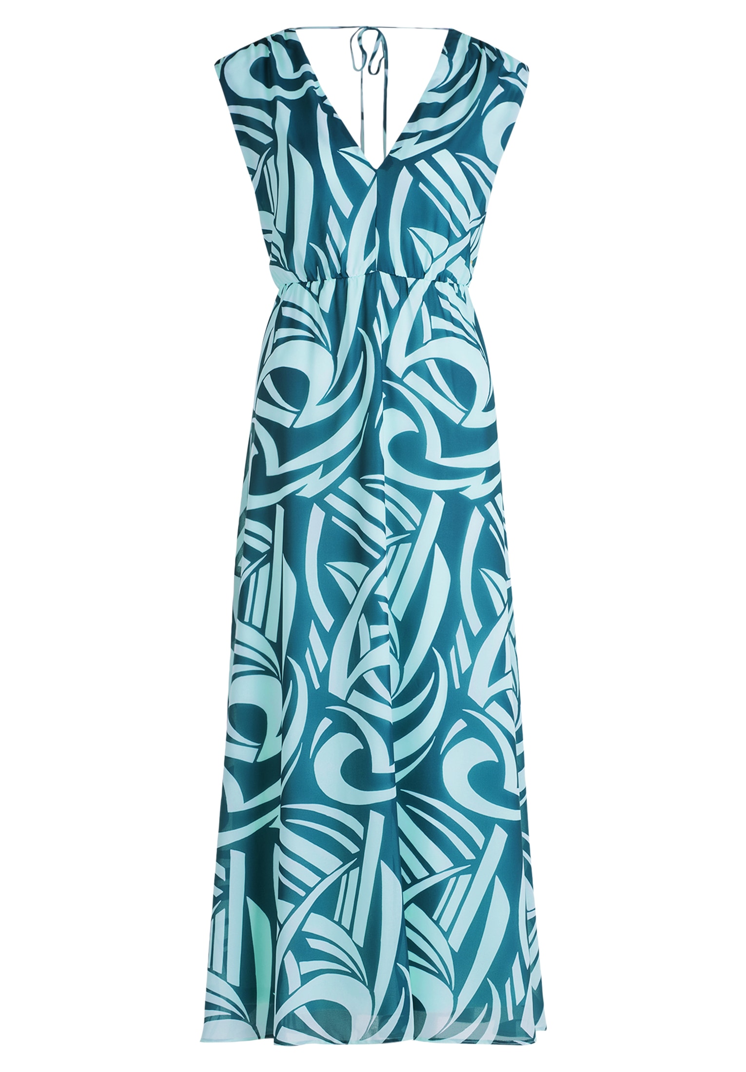 Betty&Co Chiffonkleid »Betty & Co Chiffonkleid ohne Arm«, Druck