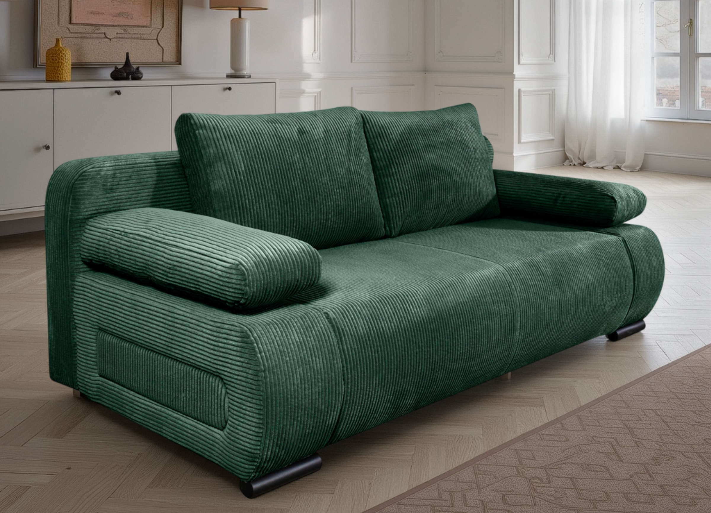 COLLECTION AB "Moritz B: 200 cm, Liegefl. 142x200 cm" Gästebettfunktion, frei stellbar, Wohnkomfort