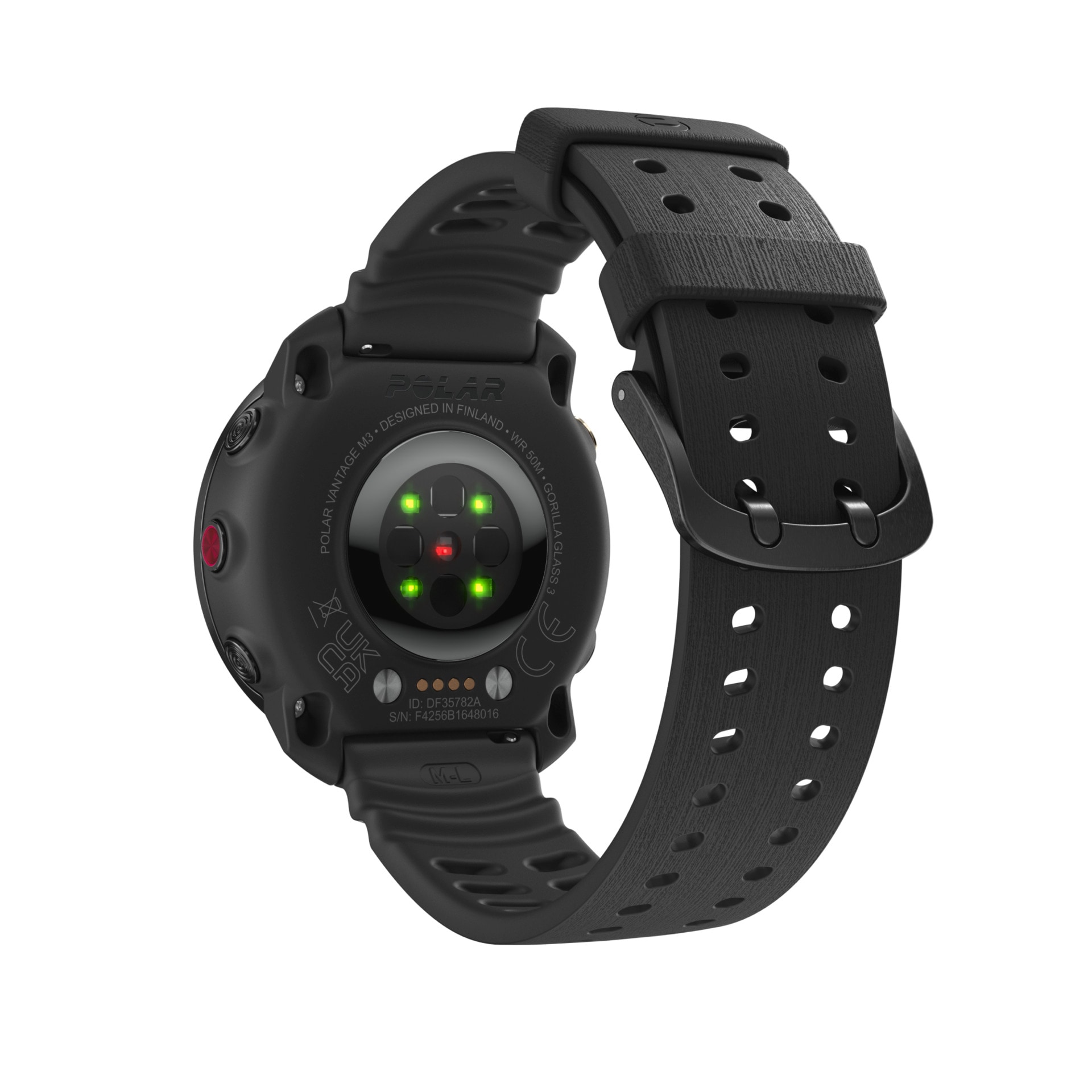 Polar Smartwatch »VANTAGE M3 S-L«, (3,3 cm / 1,28 Zoll), Proprietär, 32 GB,)