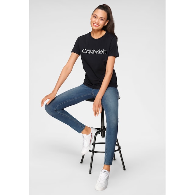 Calvin Klein Rundhalsshirt »CORE LOGO T-SHIRT«, mit Calvin Klein Logo- Schriftzug online bestellen | BAUR