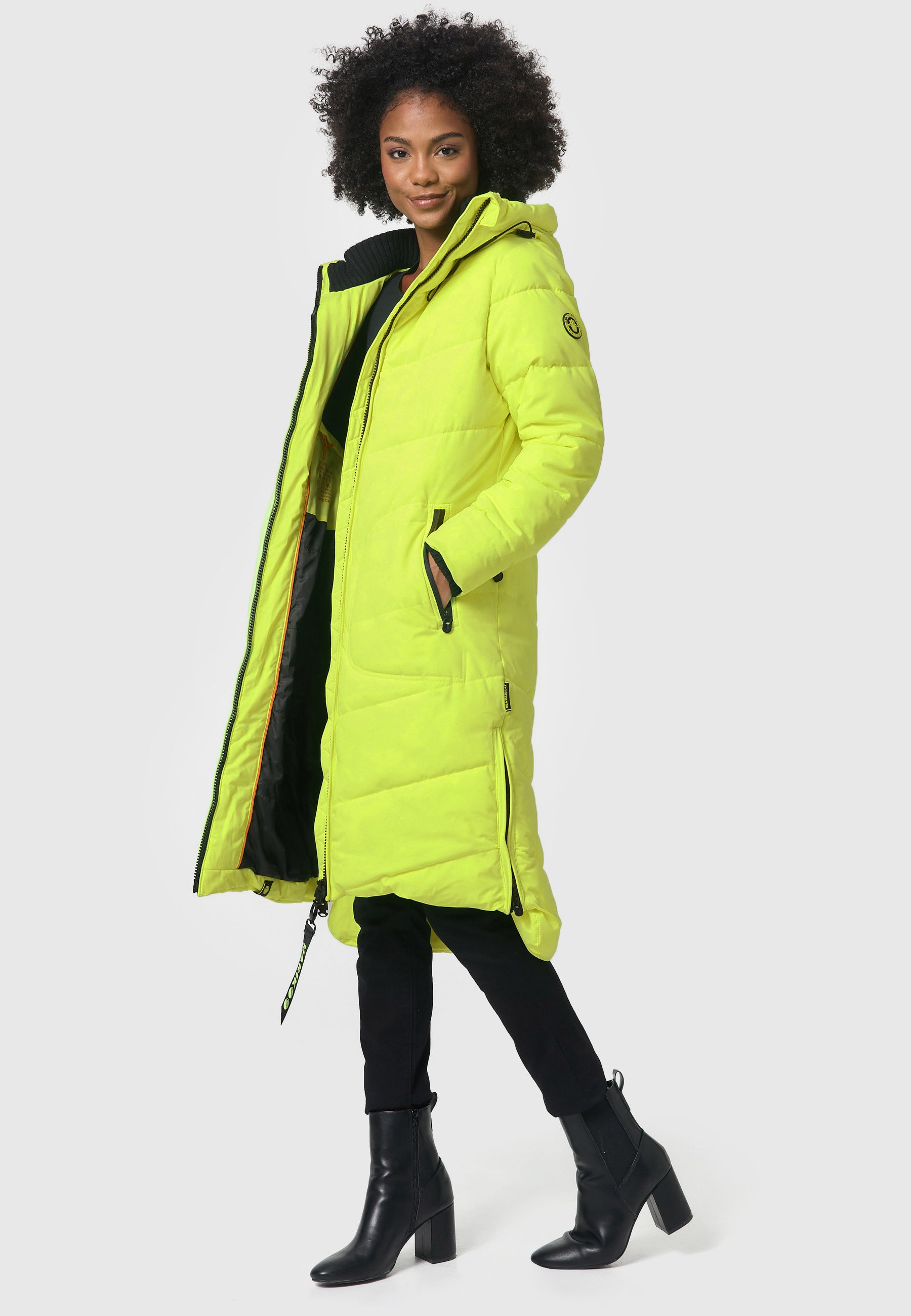 langer für | Winter gesteppt BAUR Winterjacke Mantel kaufen »Benikoo«, Marikoo