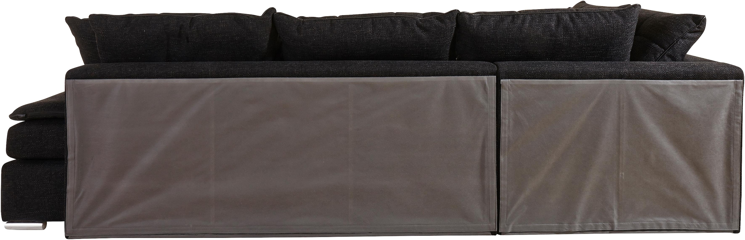 INOSIGN Ecksofa »Night & Day L-Form, B: 304 cm«, mit Bettfunktion, Bettkasten & 3 Zierkissen, Boxspringbett 164x200 cm