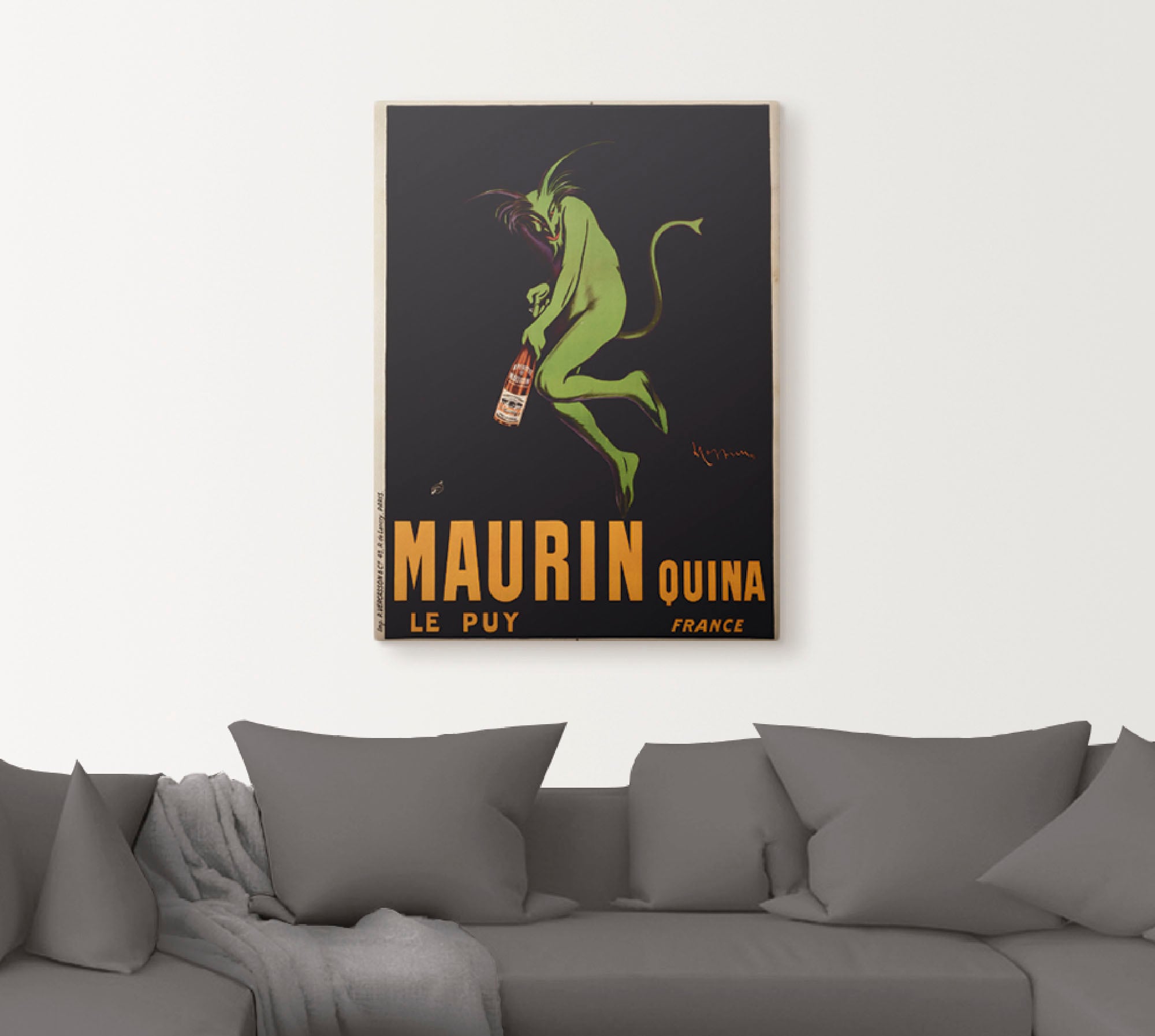 Artland Leinwandbild »Maurin Quina. Um 1922« Schilder 1 Stk. tlg. auf Holzrahmen gespannt