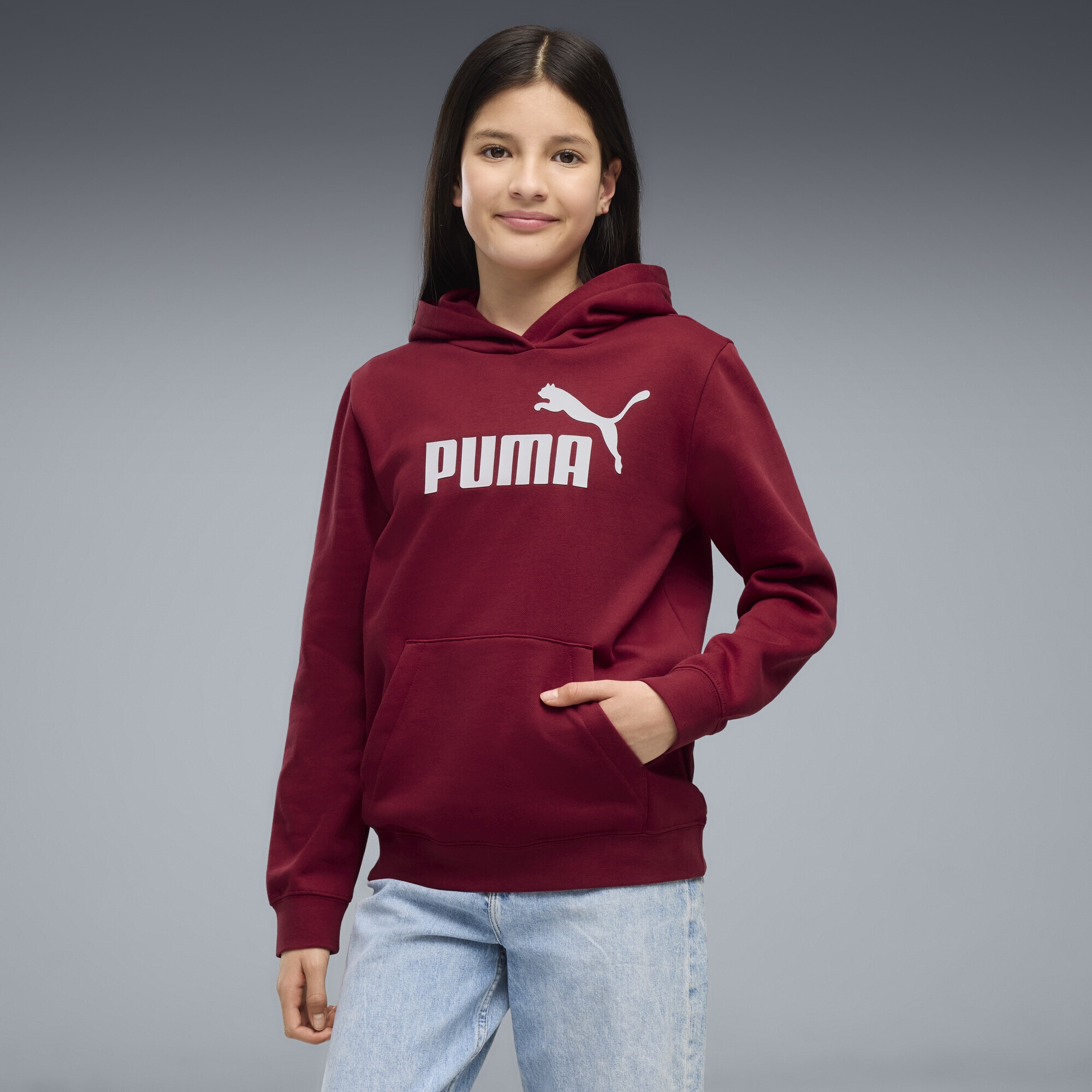 PUMA Hoodie »ESS No. 1 Logo Fleece-Hoodie Mädchen«
