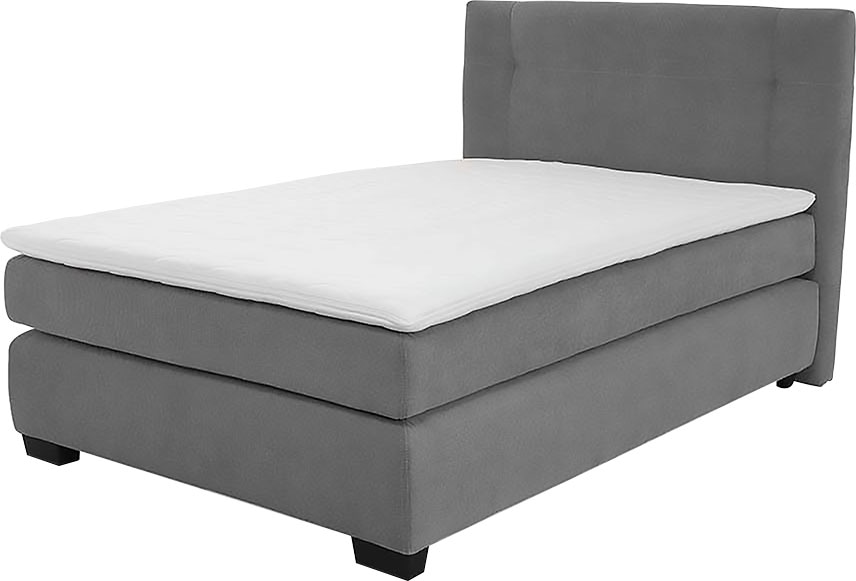 Jockenhöfer Gruppe Boxspringbett »Family, inklusive 7-Zonen-TTFK-Matratzen und Kaltschaumtopper«, erhältlich in den Breiten 120,140 & 180cm