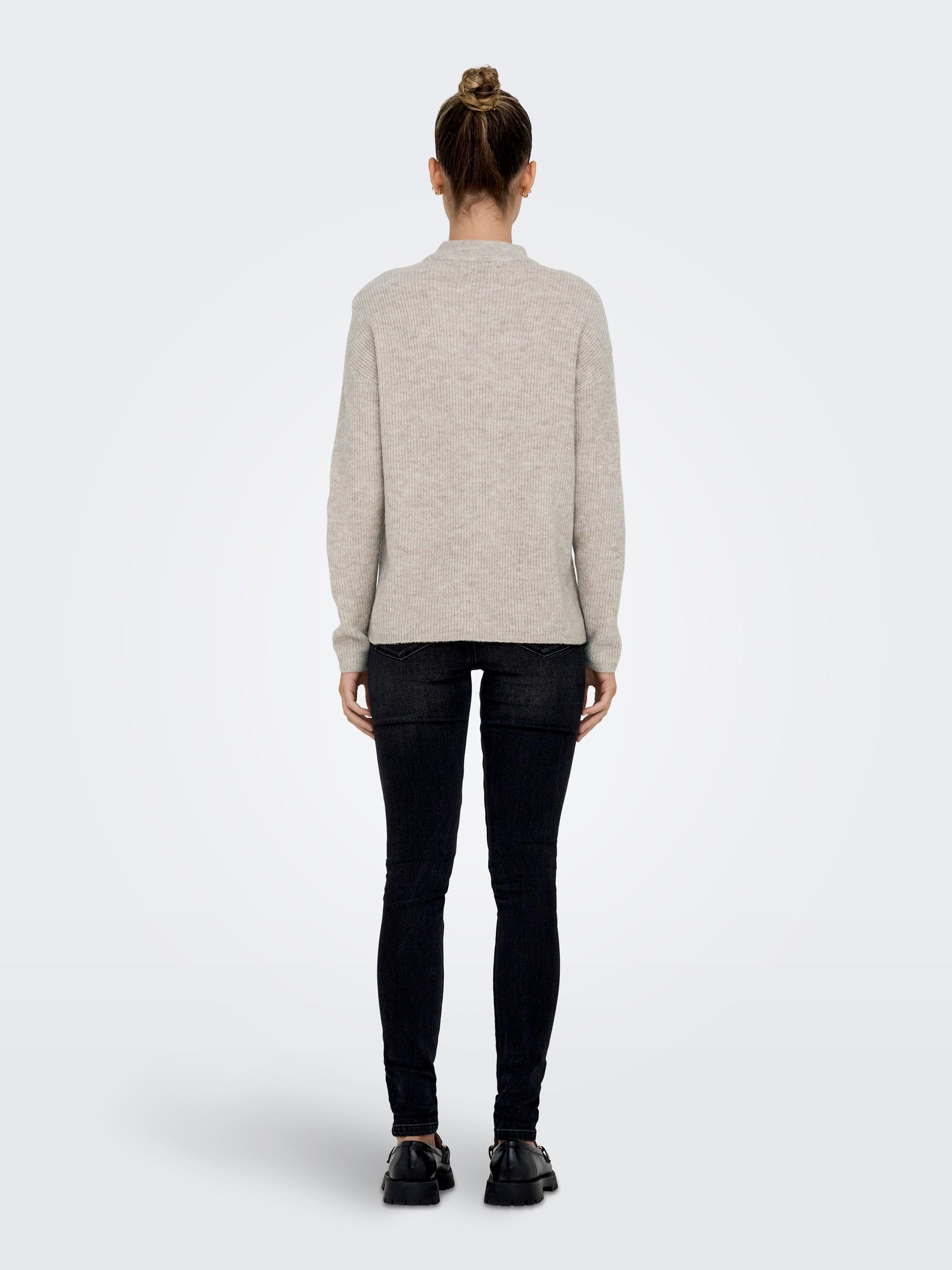 ONLY Strickpullover »ONLCAMILLA O-NECK L/S PULLOVER KNT«