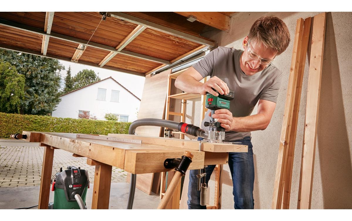 BOSCH Oberfräse »AdvancedTrimRouter 18V-8« Ohne Akku/Ladegerät