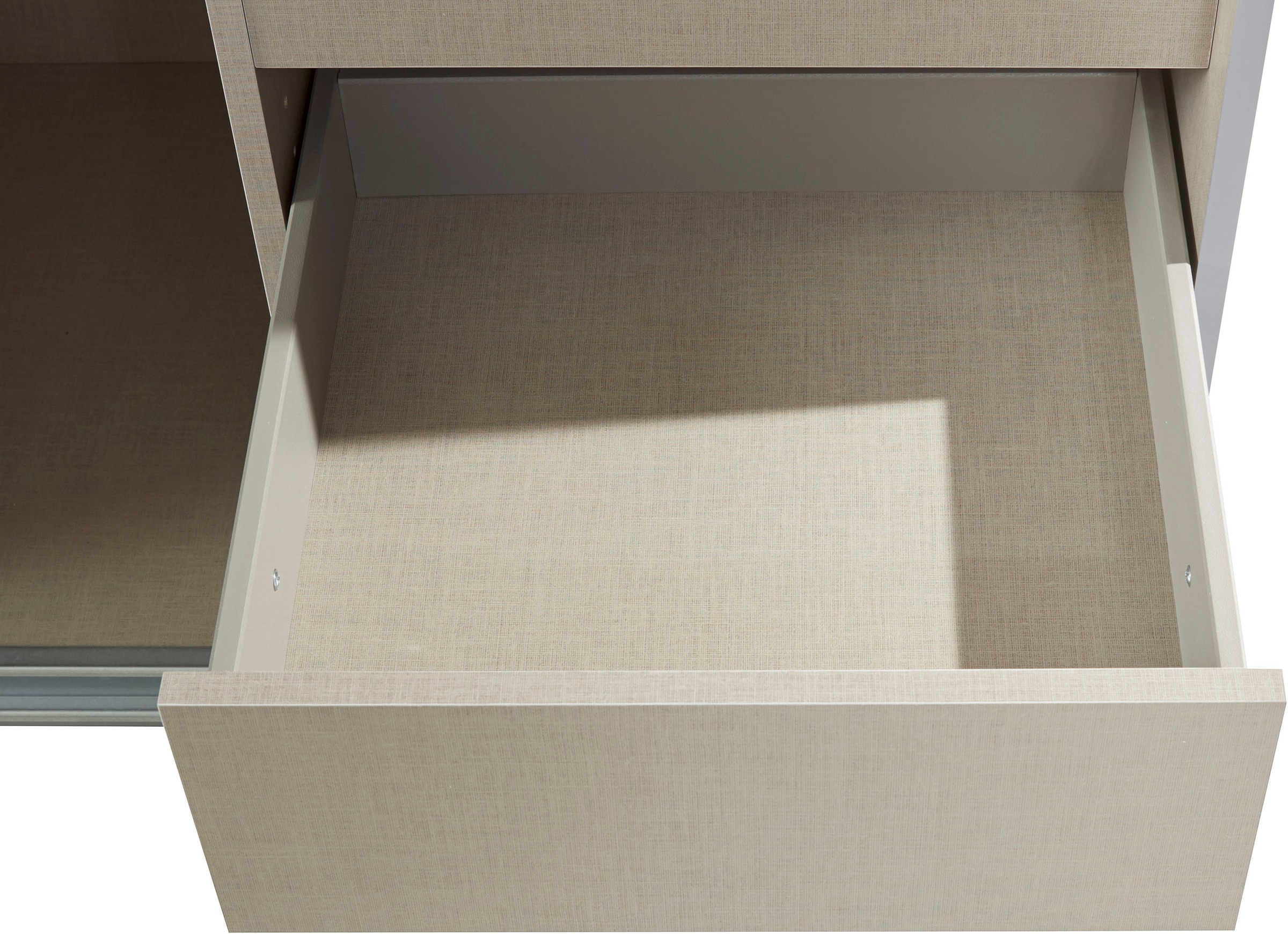 rauch Schwebetürenschrank »Kleiderschrank Schrank Garderobe TOPSELLER OTELI inkl. Inneneinteilung«, mit 3 Innenschubladen sowie zusätzlichen Einlegeböden MADE IN GERMANY