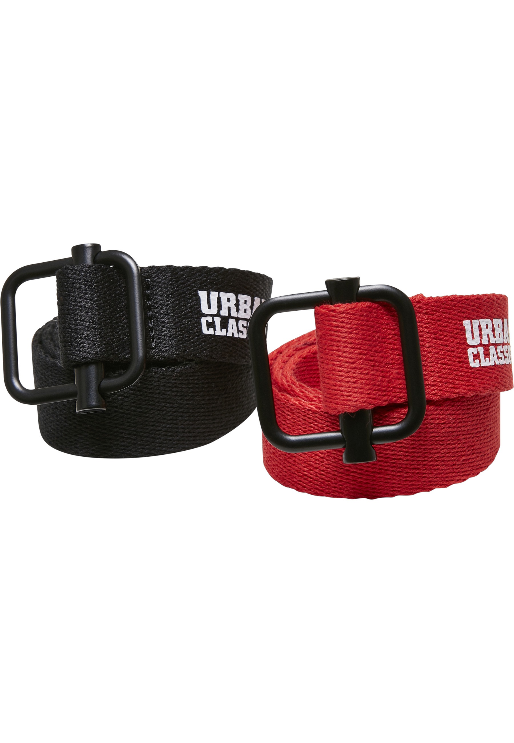 URBAN CLASSICS Hüftgürtel »Urban Classics Unisex Industrial Canvas Belt Kids 2-Pack«