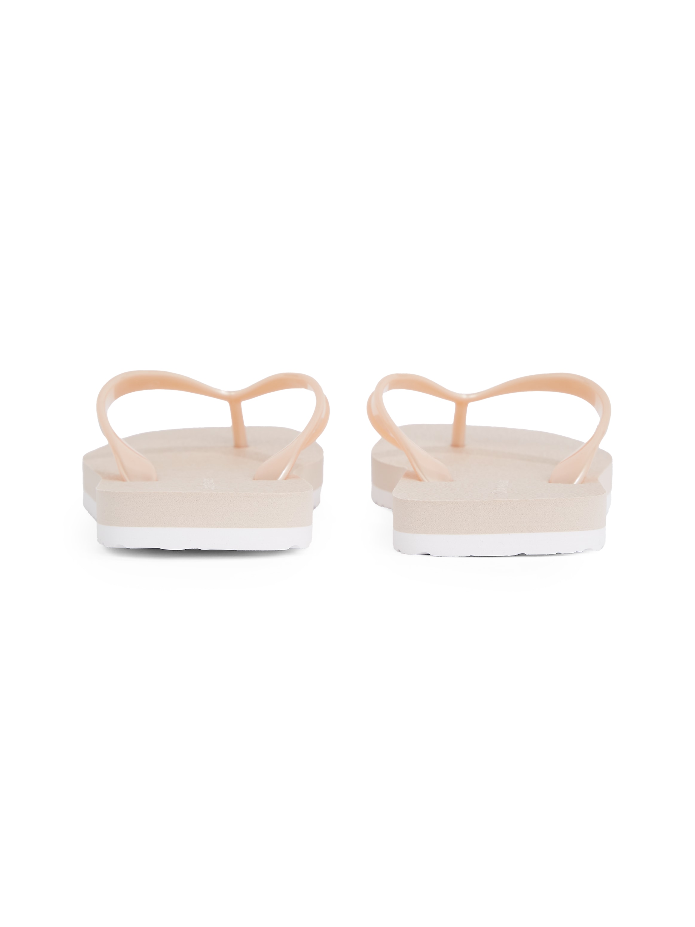 Calvin Klein Jeans Zehentrenner »THONG+ TPU METALLIC«, Sommerschuh, Badeschuh, Schlappen, Strandschuh mit Zehensteg