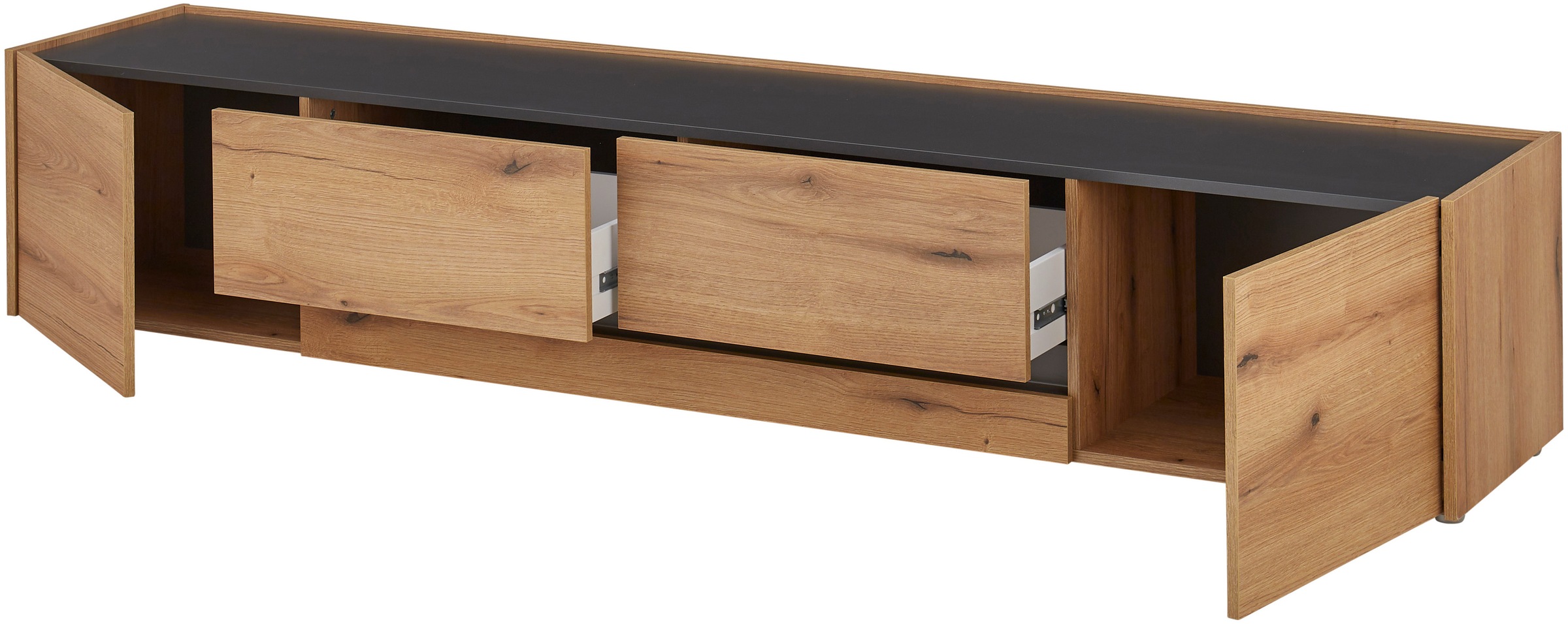 Thumbnail - Home affaire Wohnwand "City/Giron, moderne Anbauwand, Komplettset in vielen Farben verfügbar" Set, 3 Stk. tlg.