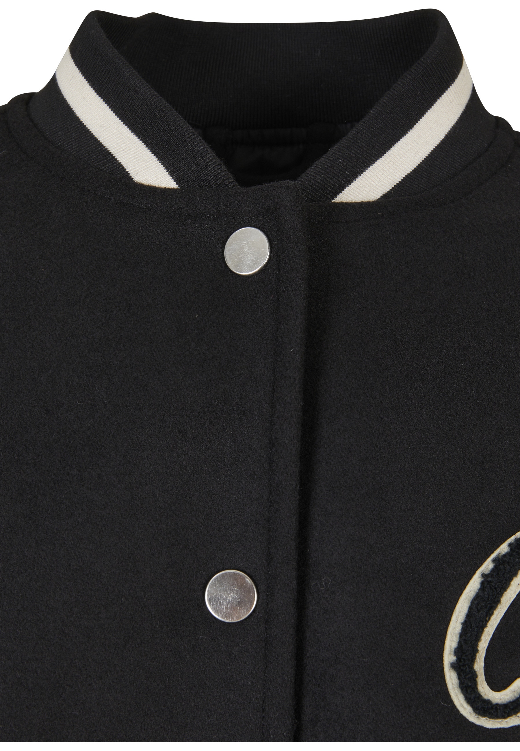 URBAN CLASSICS Collegejacke »Urban Classics Damen Ladies Oversized Big U College Jacket« 1 Stk. tlg. ohne Kapuze