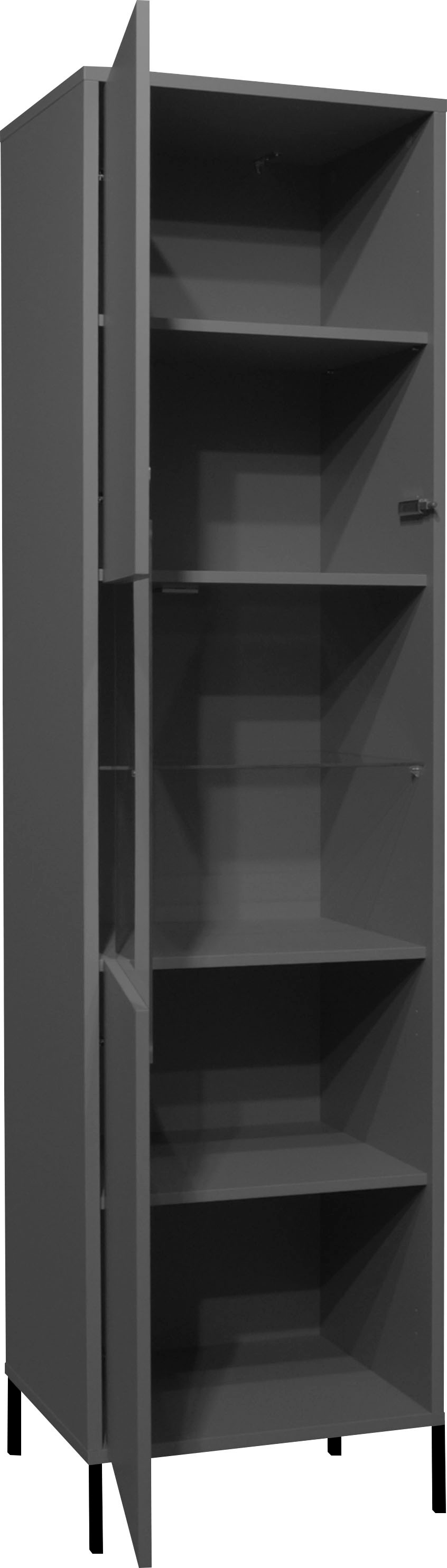 Mäusbacher Standvitrine "Bonnie TOPSELLER", Vitrine mit wechselbarem Türans günstig online kaufen