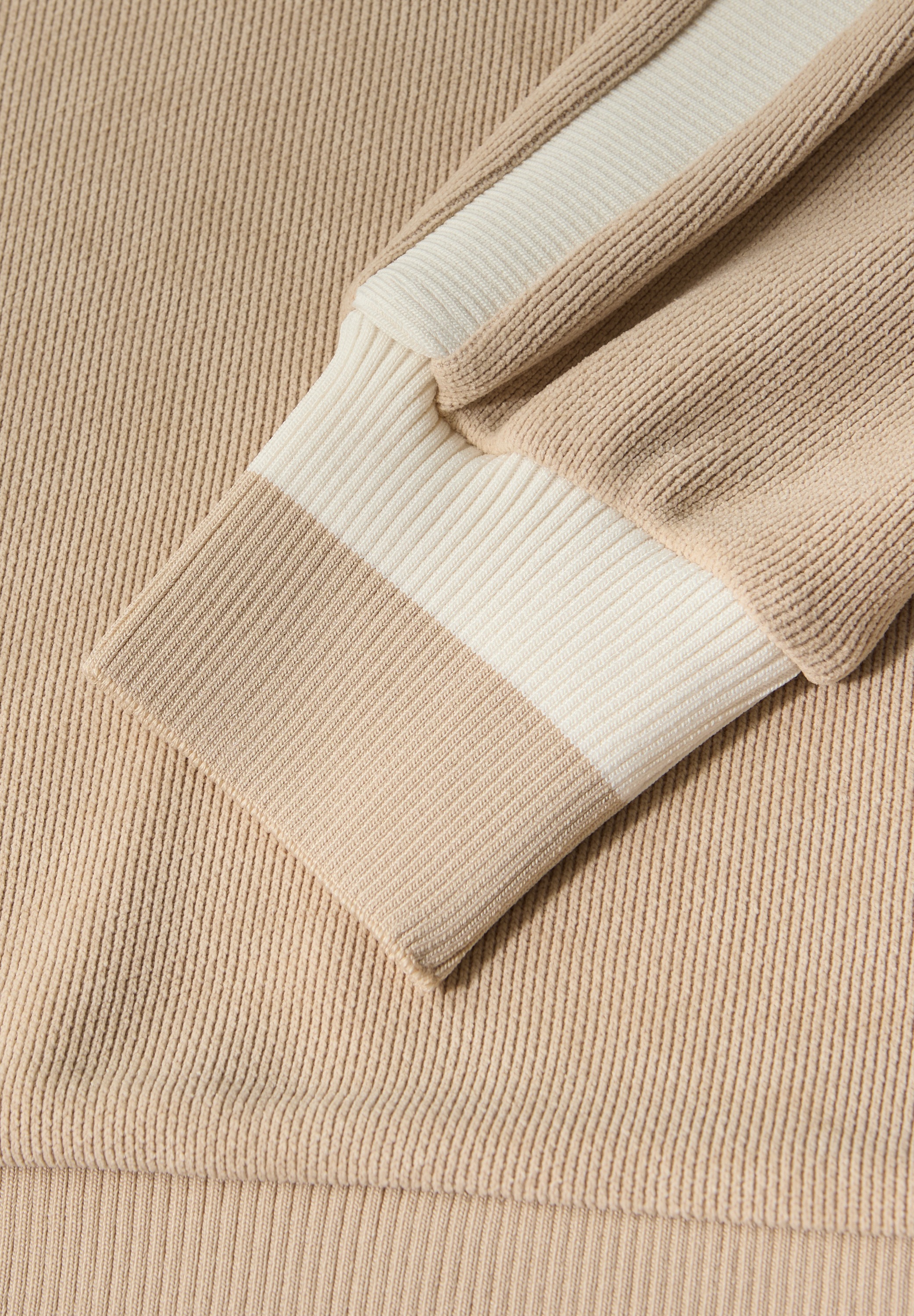 STREET ONE Langarmshirt mit U-Boot-Ausschnitt