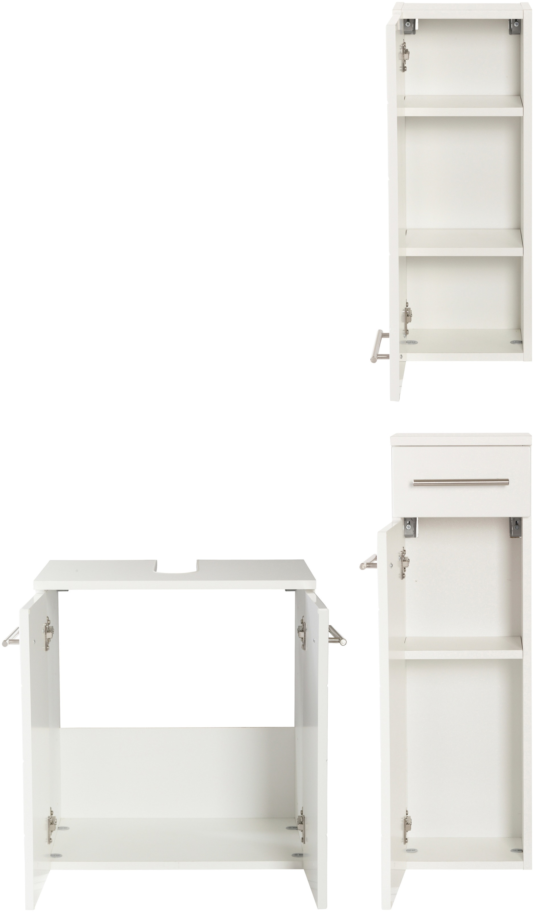 Thumbnail - welltime Badmöbel-Set "Porto" 3 Stk. tlg.