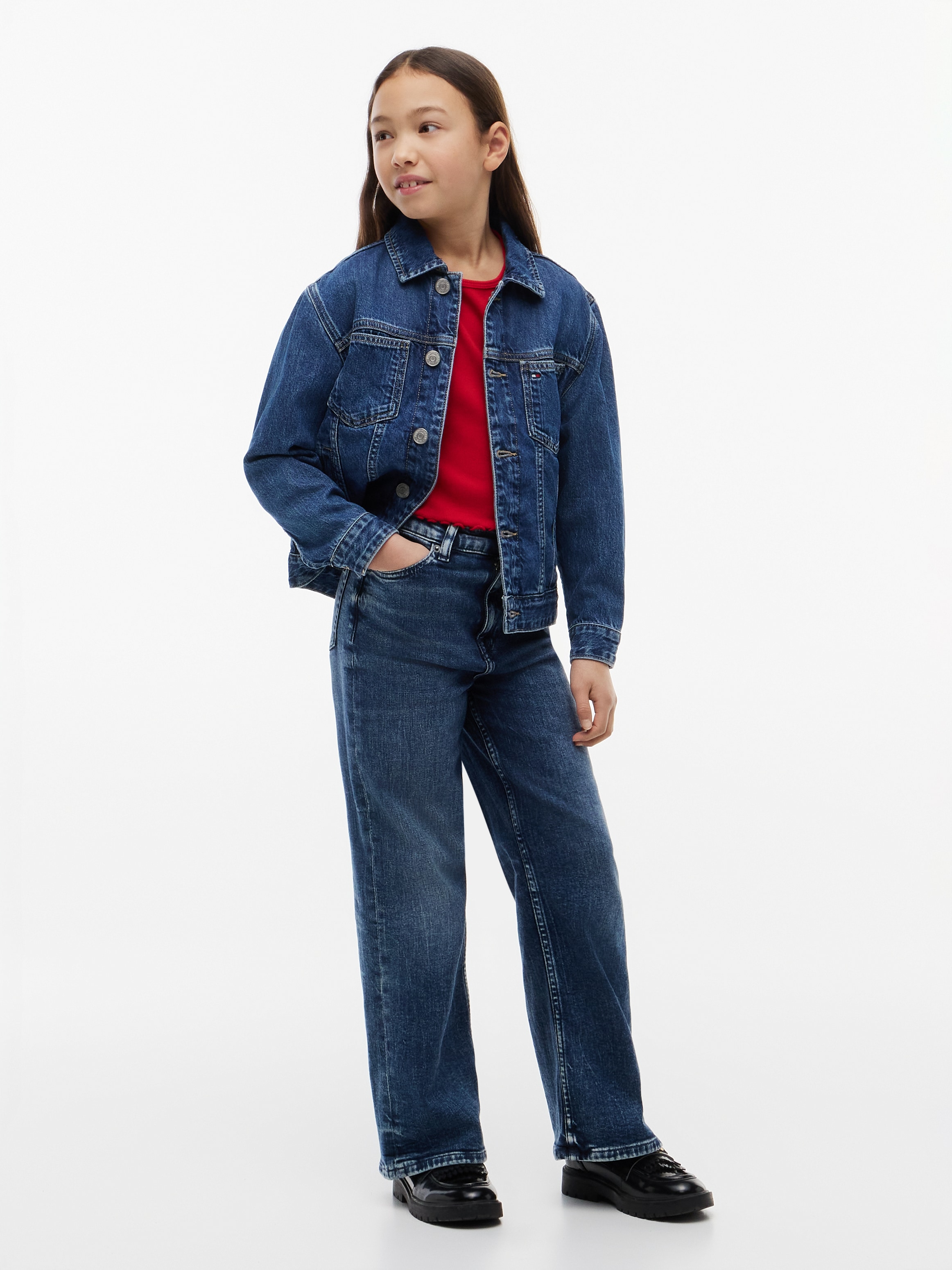 Tommy Hilfiger Schlagjeans Kinder bis 16 Jahre