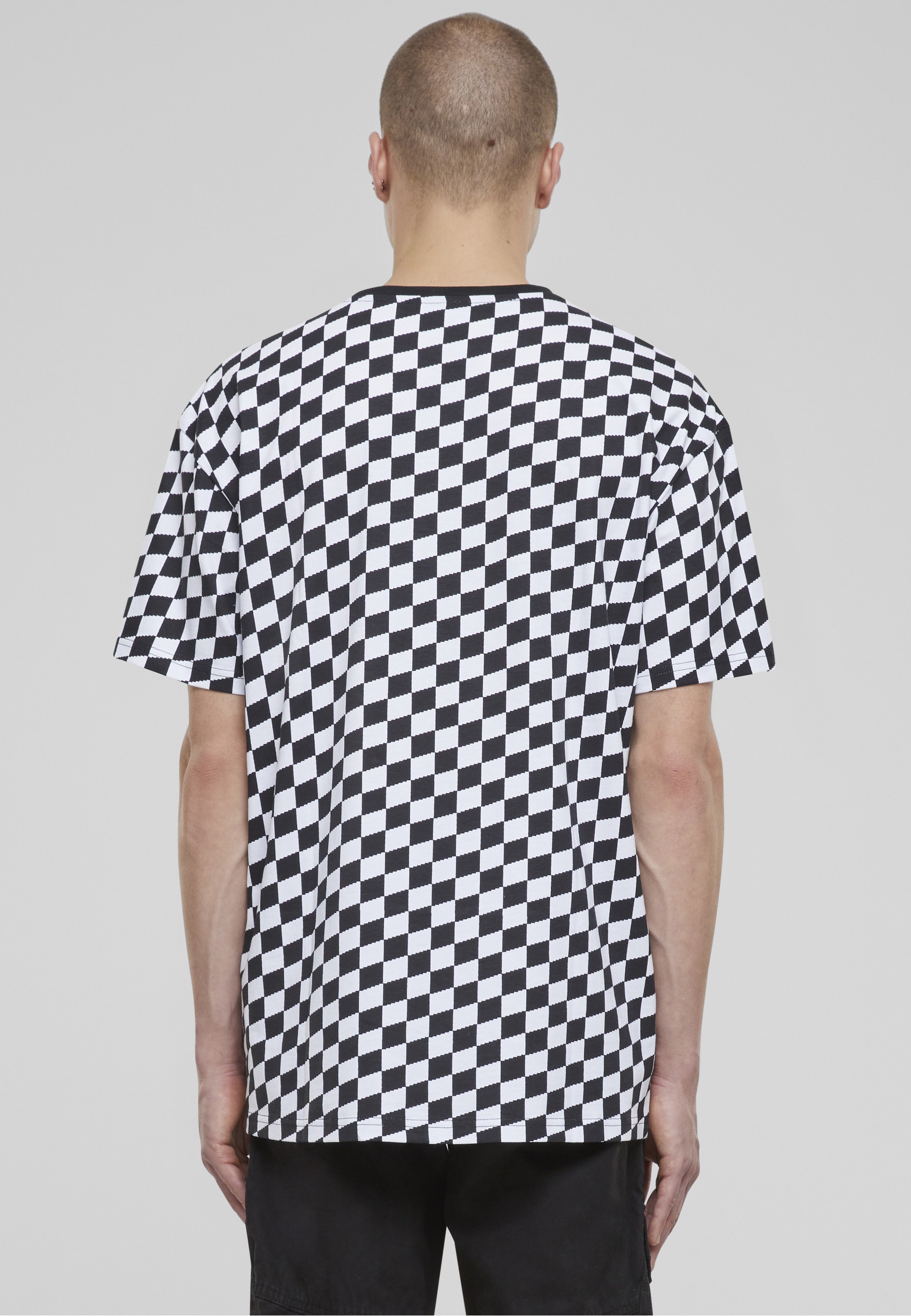 URBAN CLASSICS Langarmhemd »Urban Classics Herren Oversized Check Tee« 1 Stk.